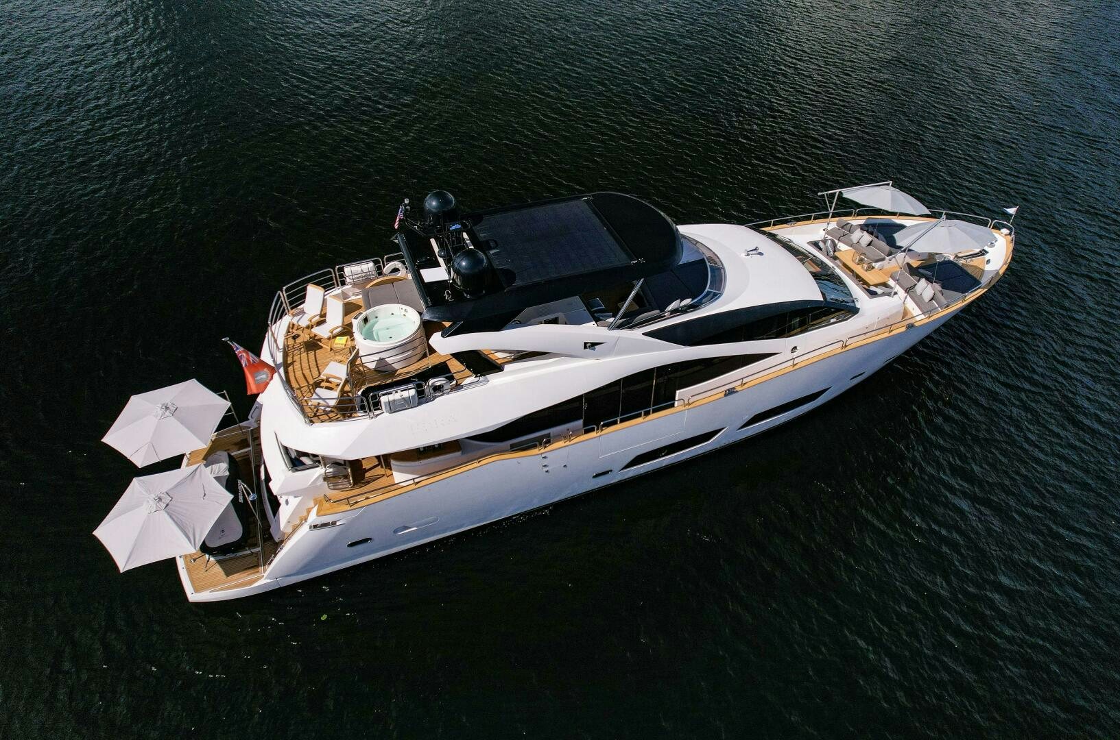a boat on the water aboard EBRA Yacht for Sale