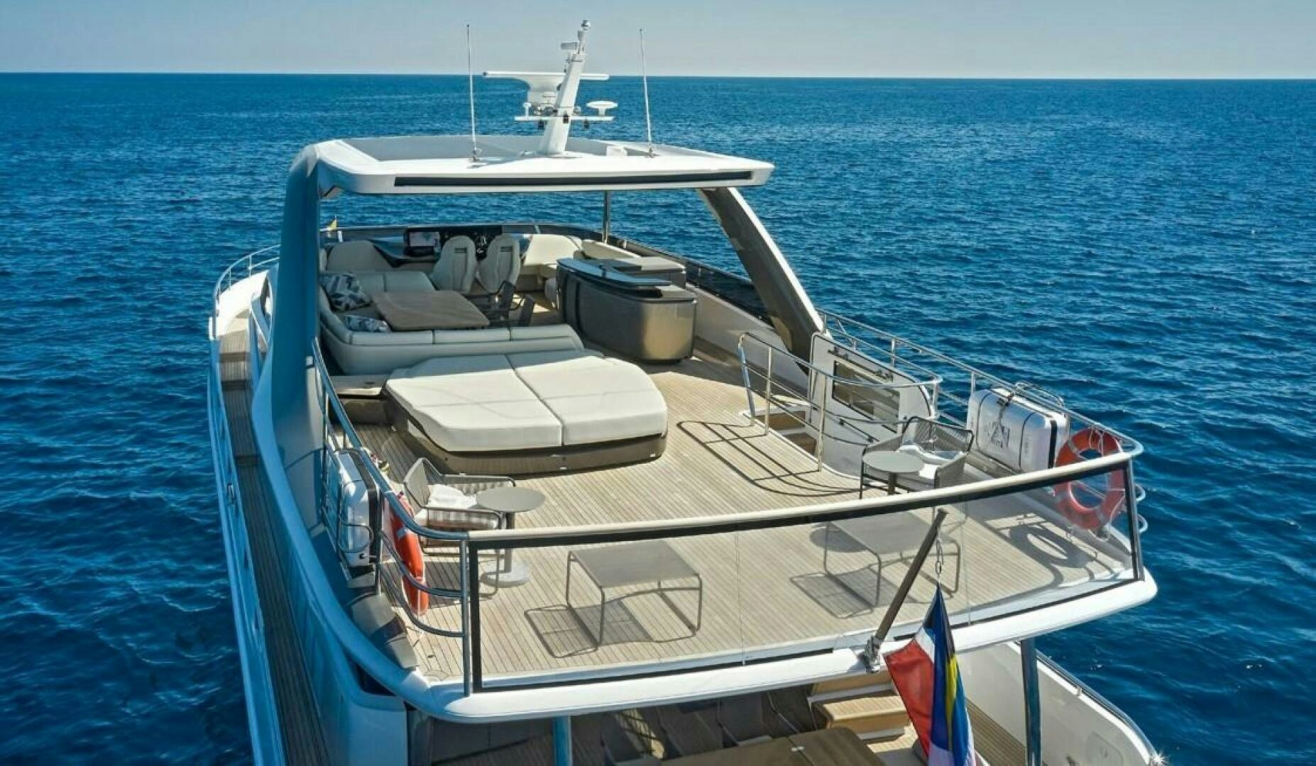a boat on the water aboard SIDURI III  Yacht for Sale