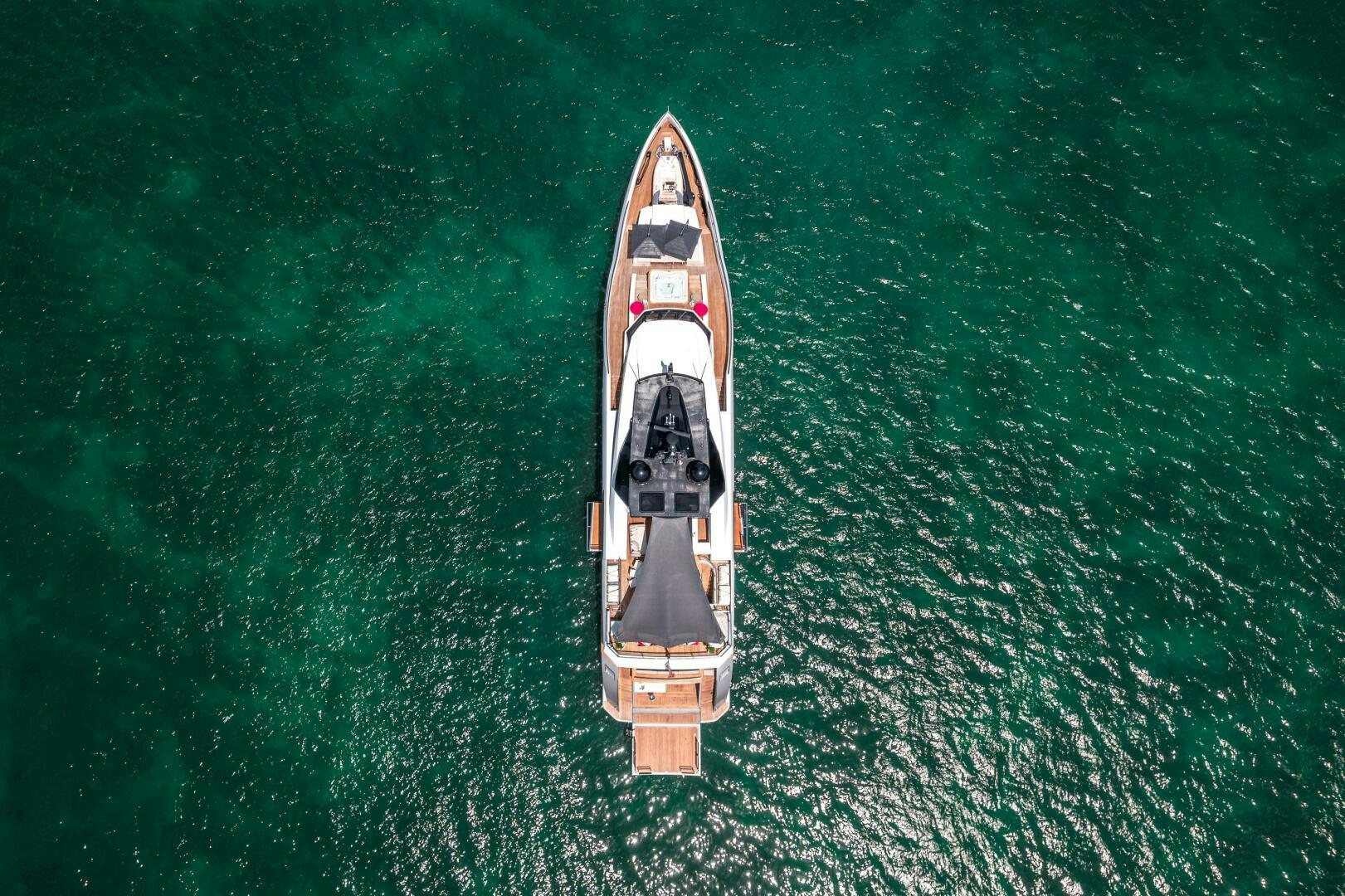 a boat in the water aboard LEUDIN I Yacht for Sale
