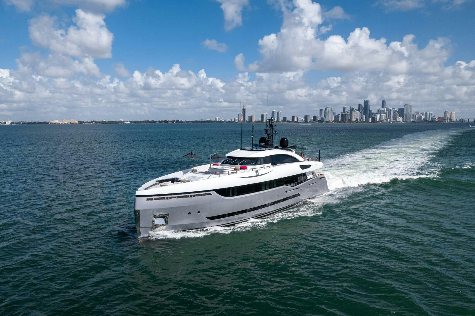 a boat on the water aboard LEUDIN I Yacht for Sale