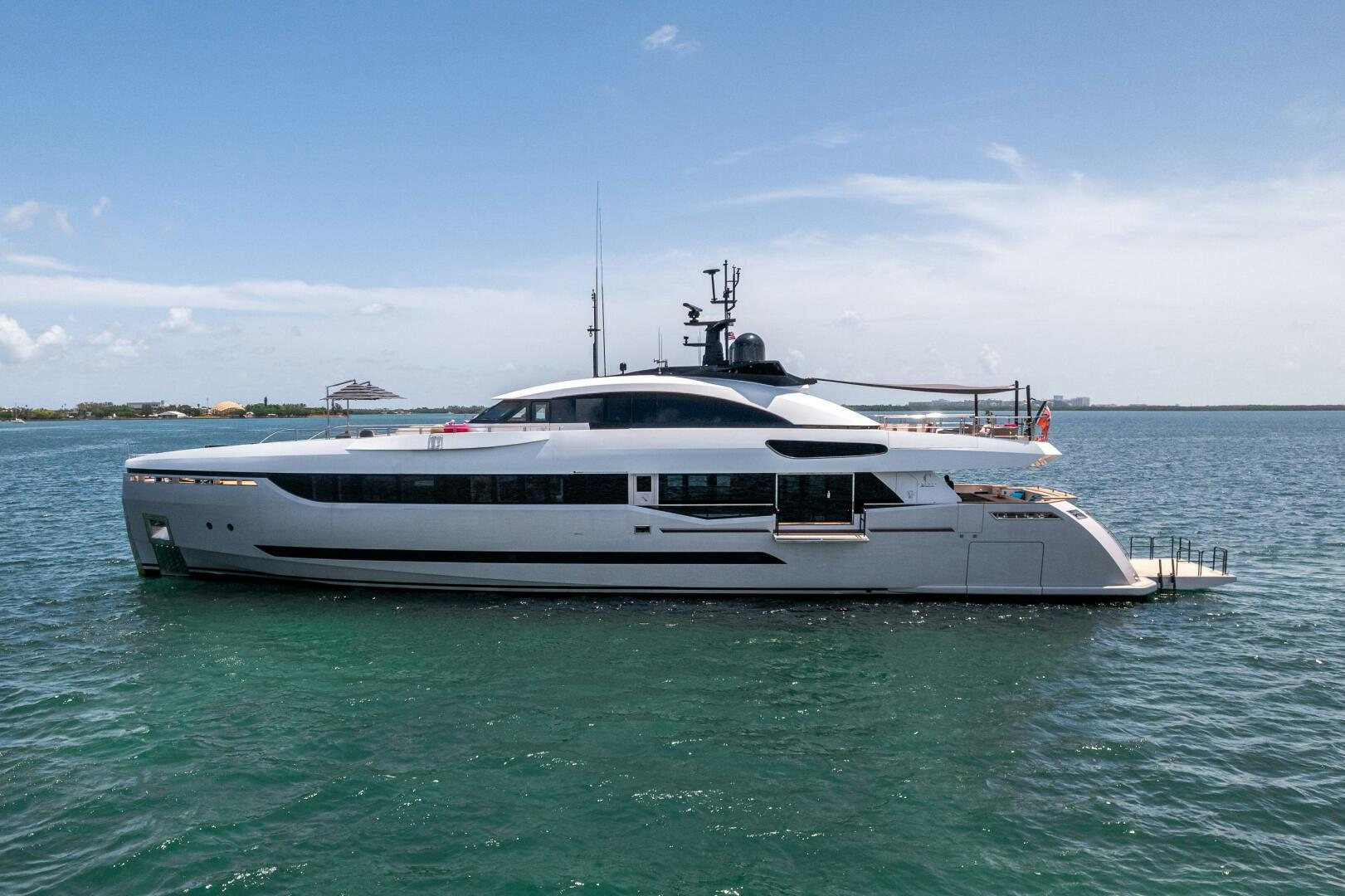 a boat in the water aboard LEUDIN I Yacht for Sale