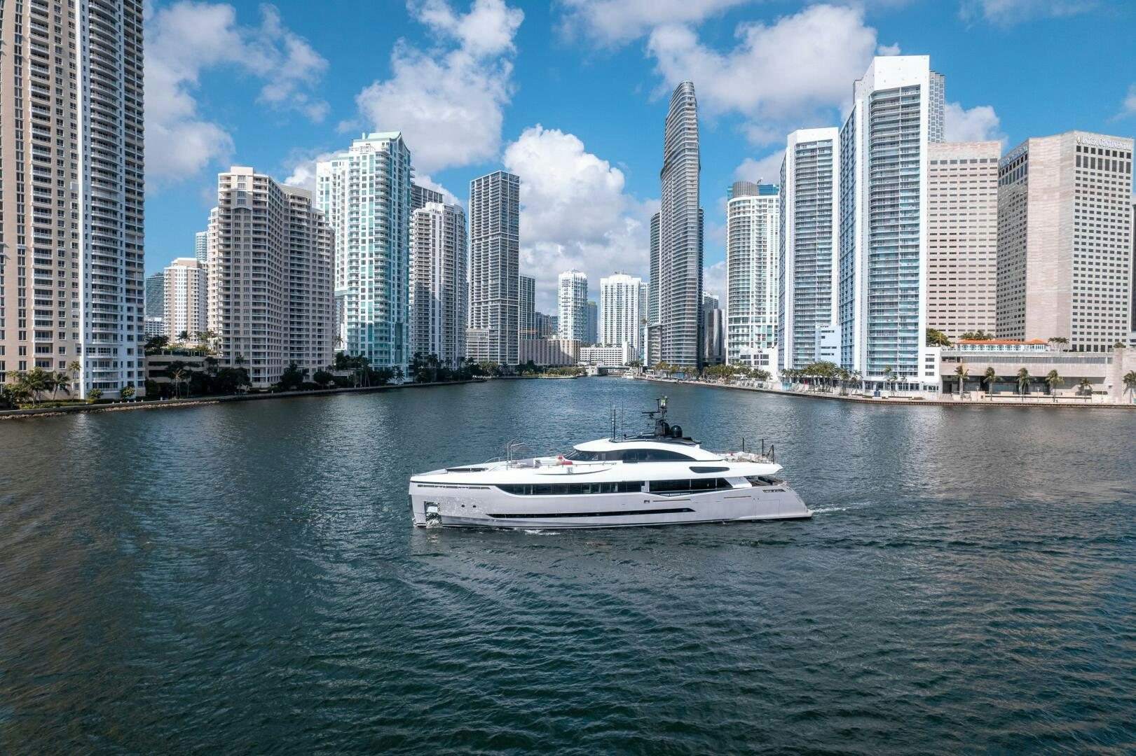 a boat in the water aboard LEUDIN I Yacht for Sale
