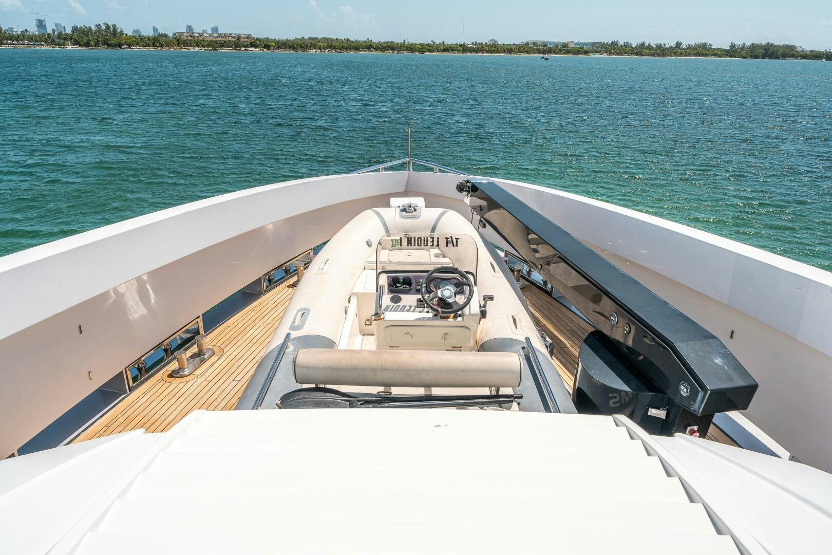 a boat on the water aboard LEUDIN I Yacht for Sale