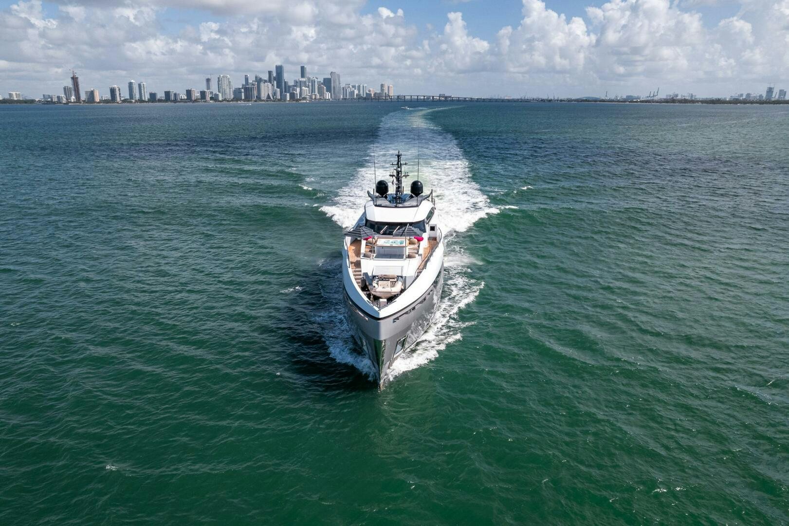 a boat in the water aboard LEUDIN I Yacht for Sale