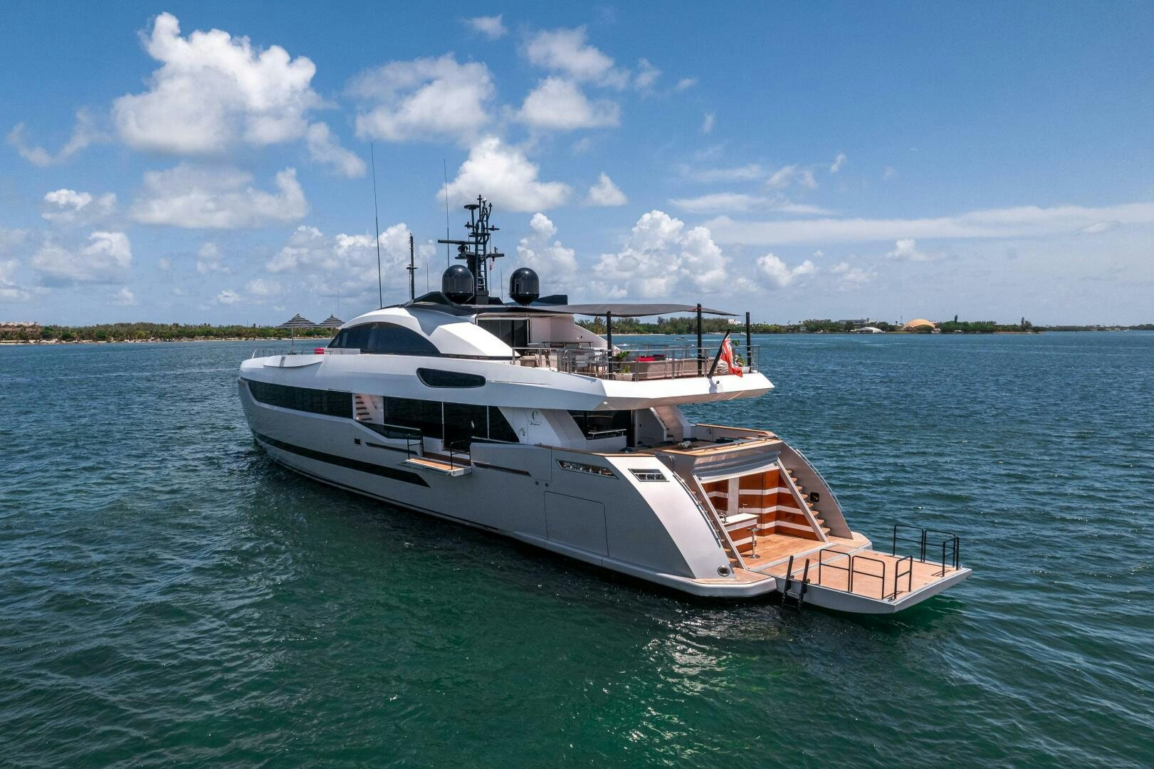 a boat in the water aboard LEUDIN I Yacht for Sale