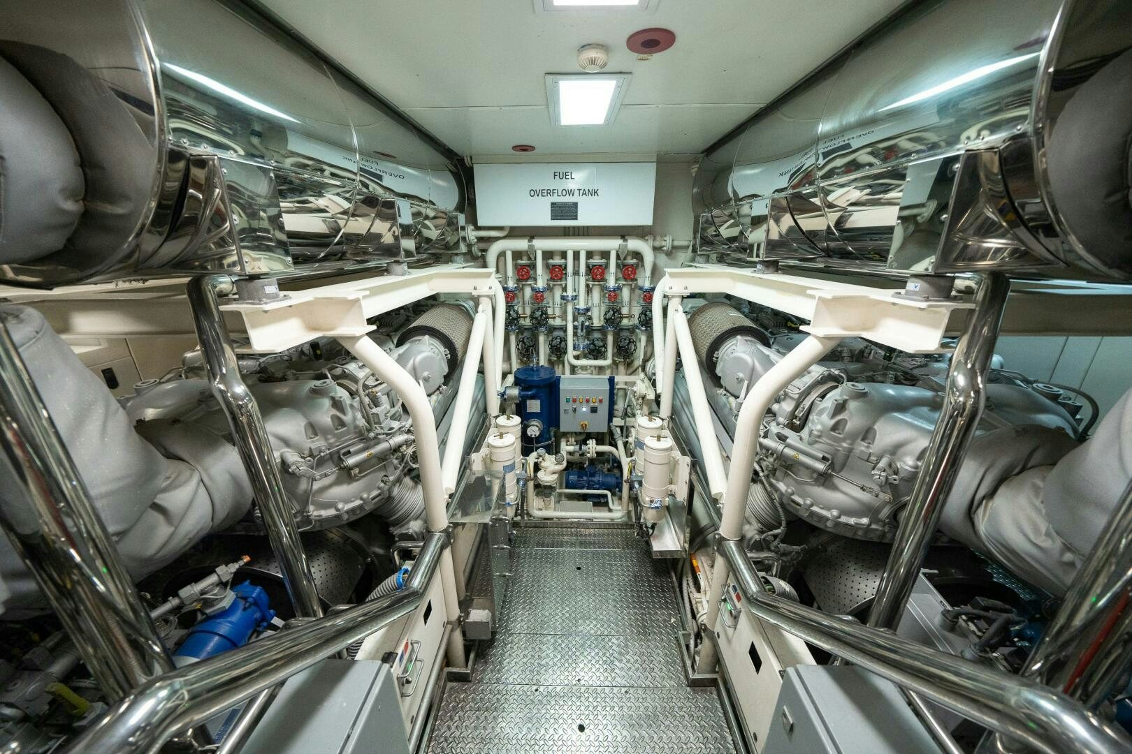 inside of a vehicle aboard LEUDIN I Yacht for Sale