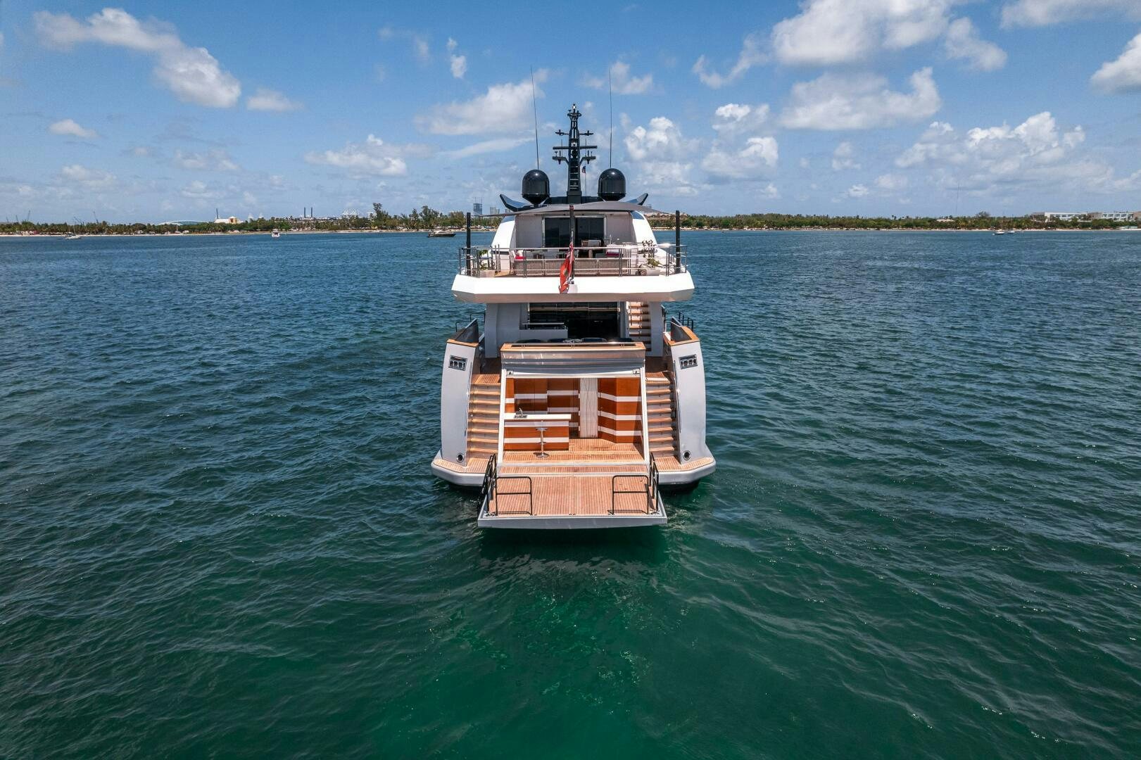 a boat in the water aboard LEUDIN I Yacht for Sale