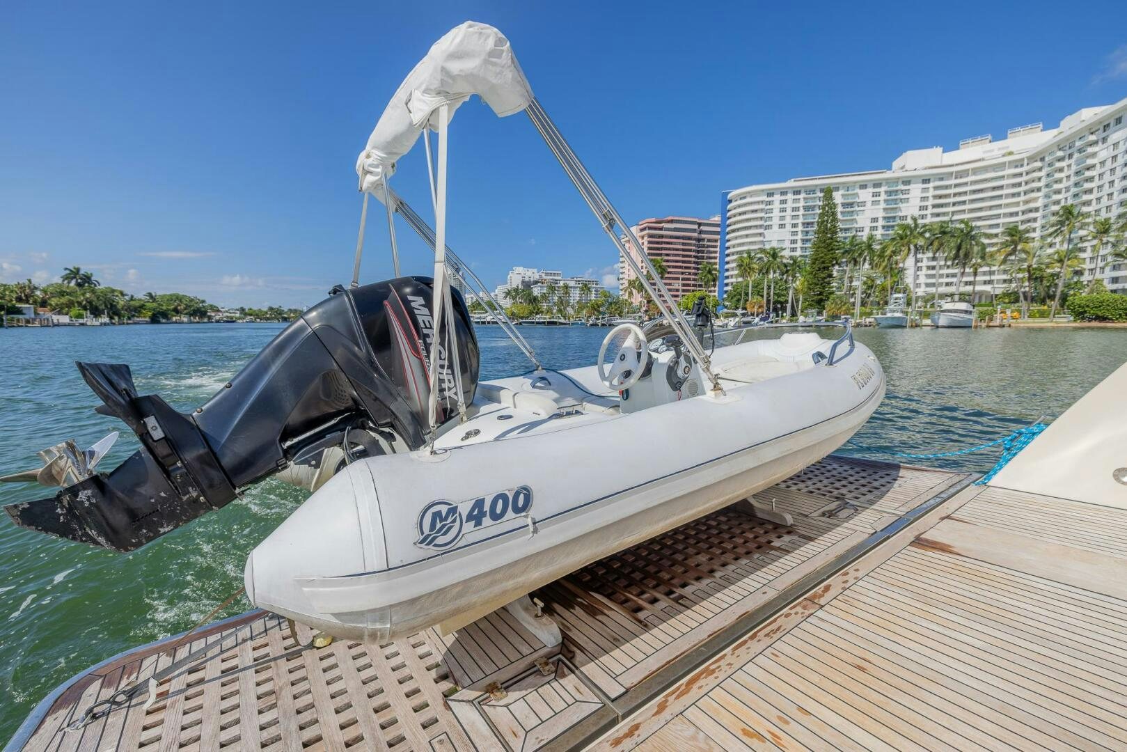 a boat with a propeller on the water aboard BOULOS Yacht for Sale