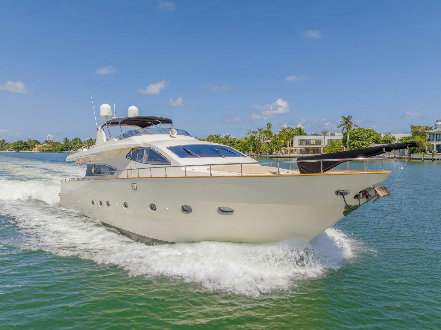 a boat on the water aboard BOULOS Yacht for Sale