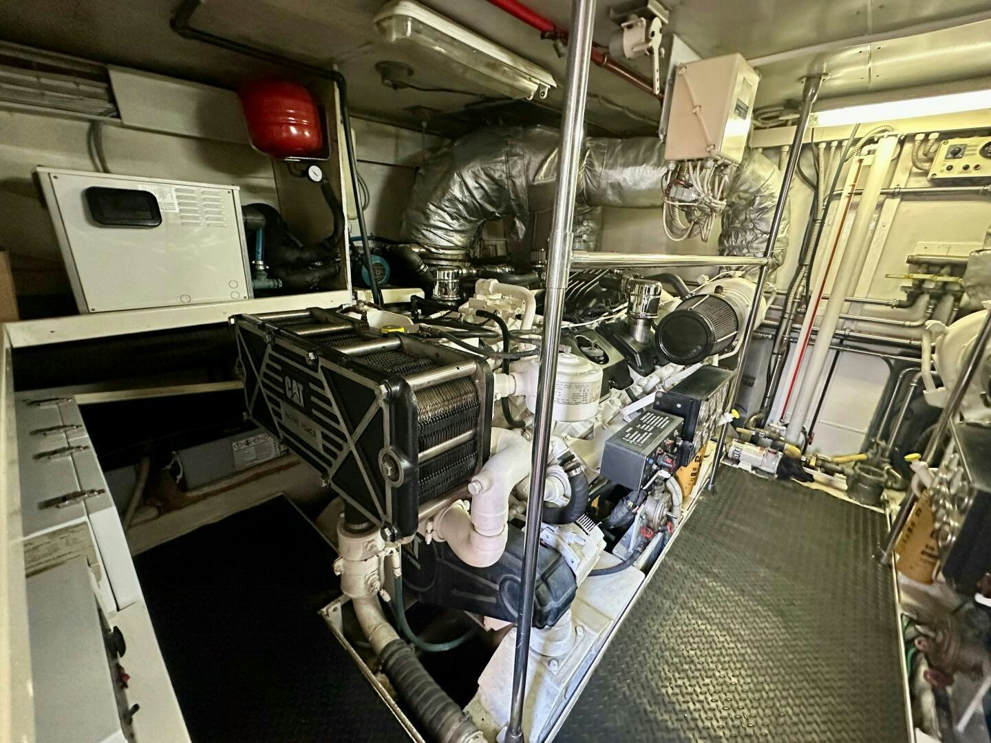 a person working in a factory aboard BOULOS Yacht for Sale