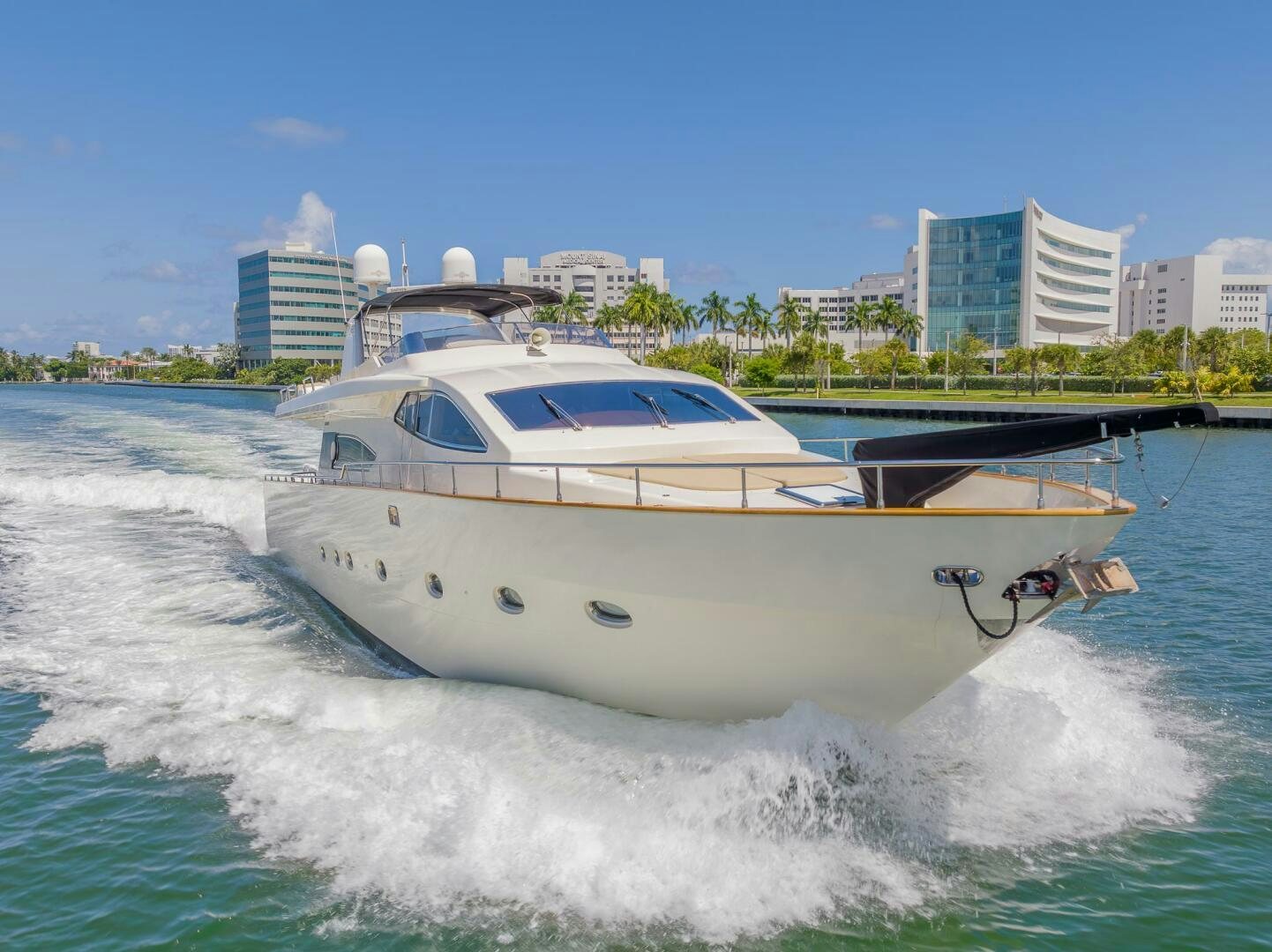 a boat on the water aboard BOULOS Yacht for Sale