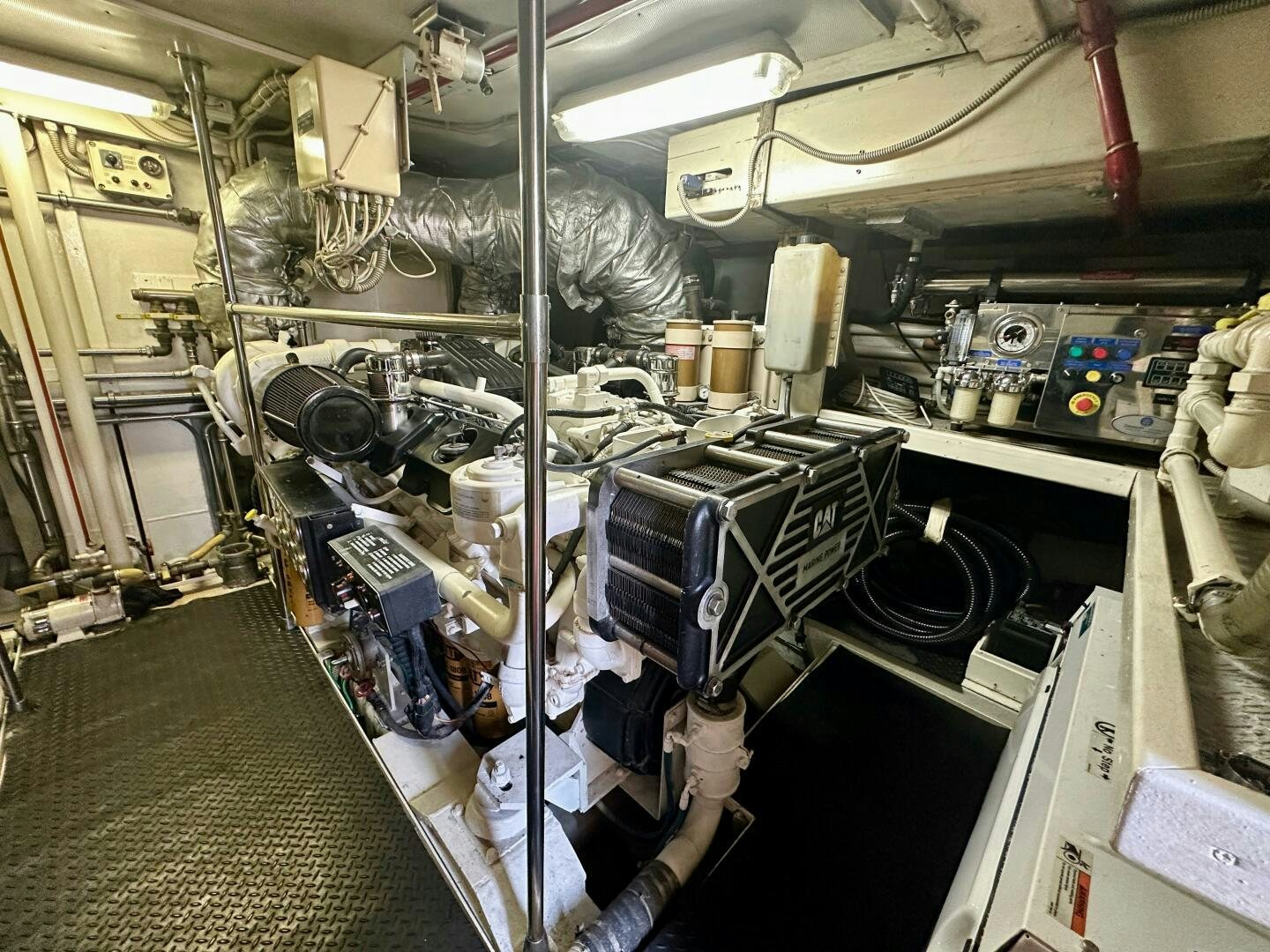 a factory with machinery aboard BOULOS Yacht for Sale