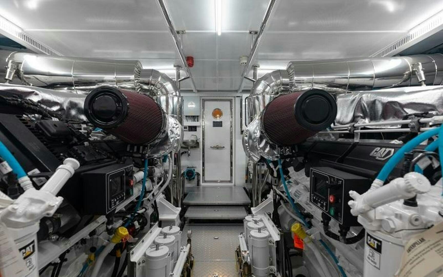 a room with several machines aboard WIGGLE ROOM Yacht for Sale