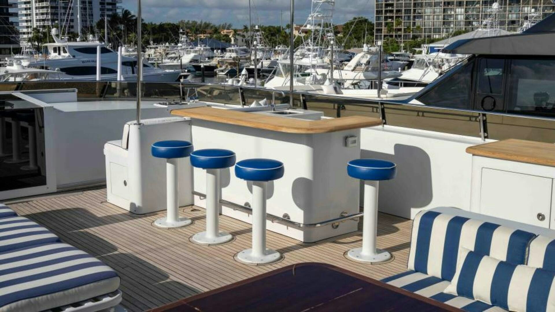 a boat on the water aboard ODIN Yacht for Sale