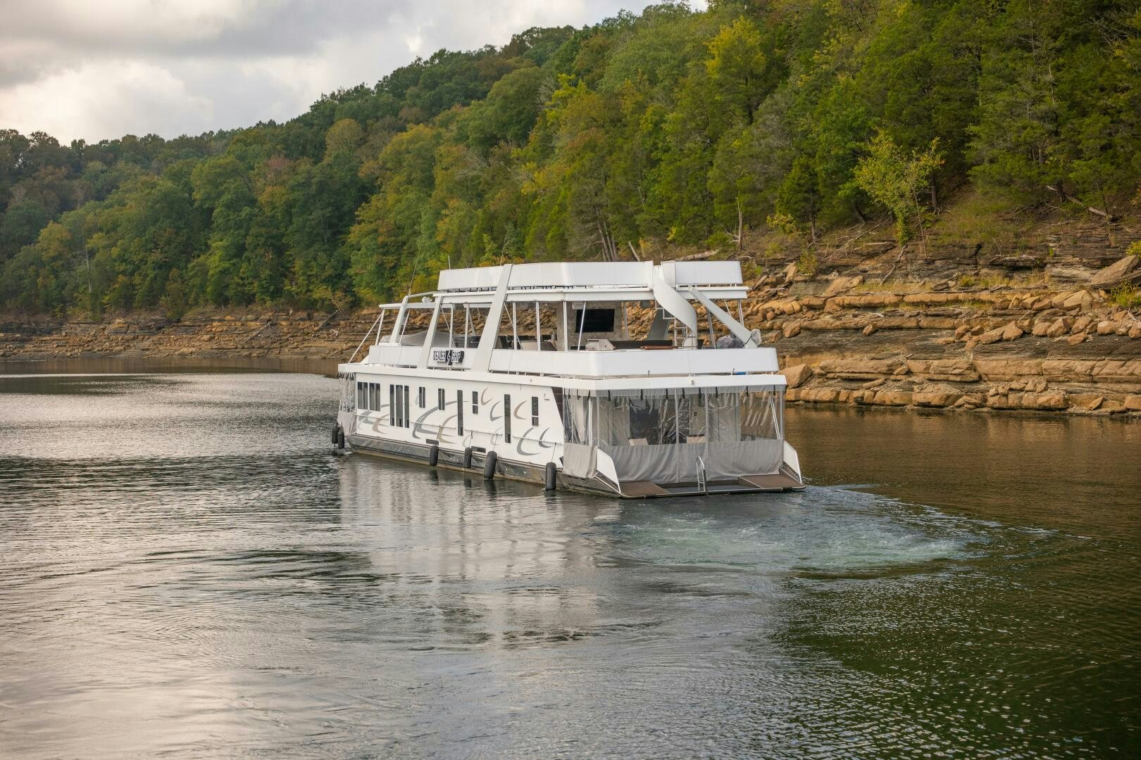 a boat on the water aboard SUNSTAR Yacht for Sale