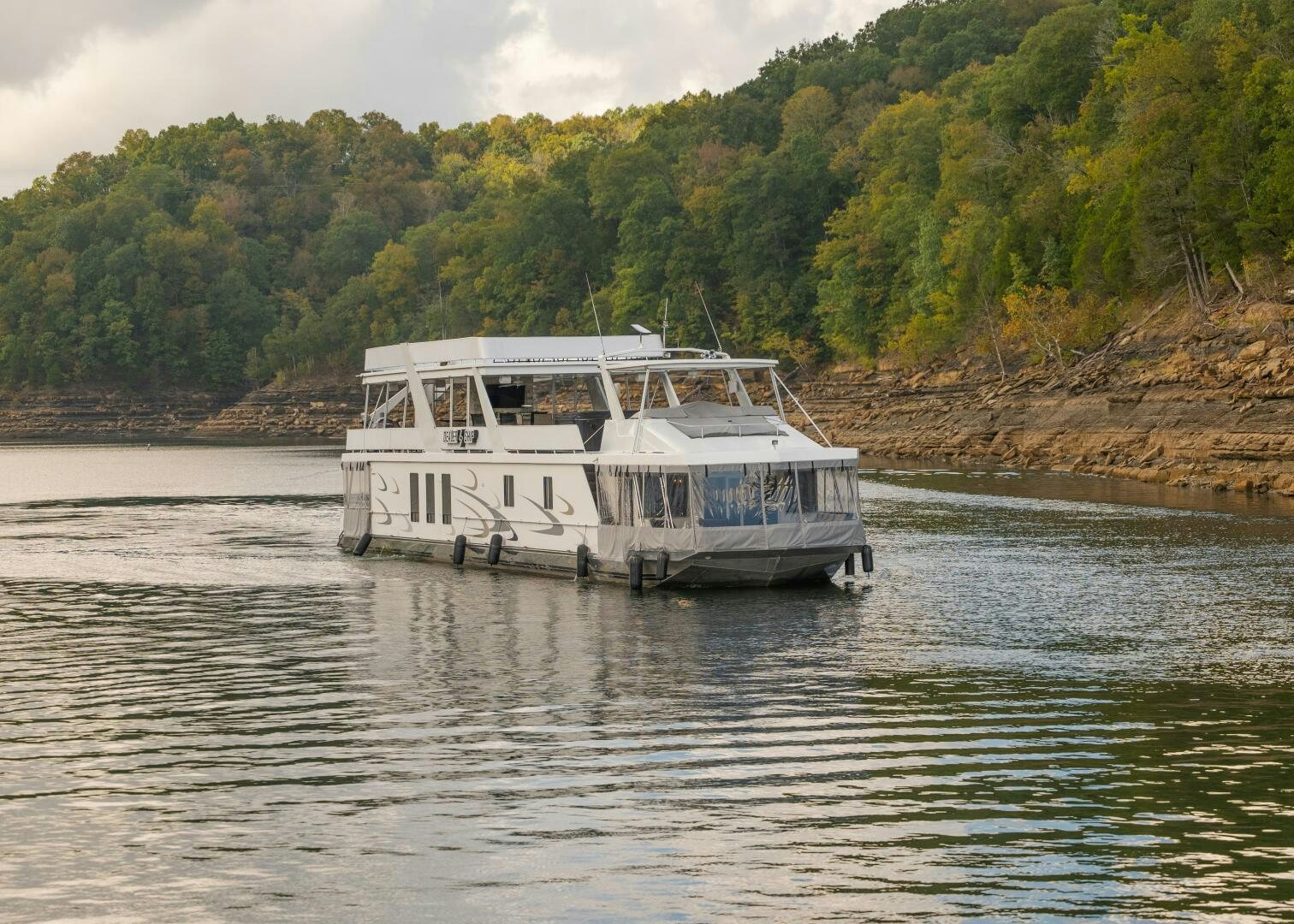 a boat on the water aboard SUNSTAR Yacht for Sale