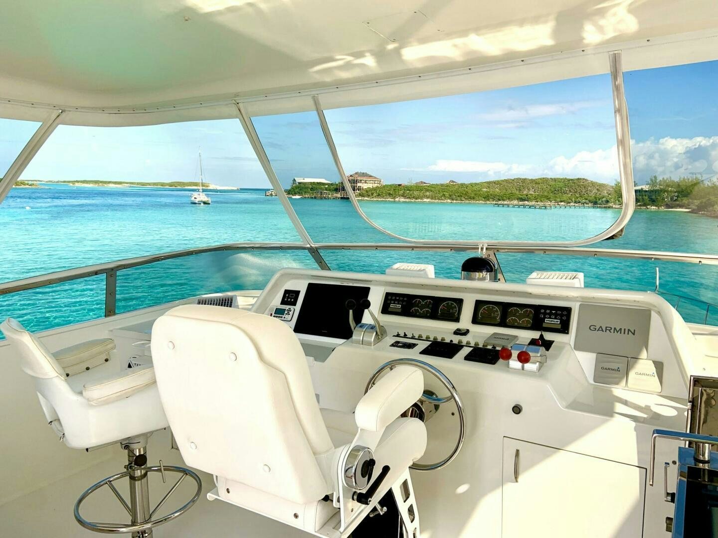 a boat on the water aboard CHASER - BEING OFFERED ON A 50% PARTNERSHIP BASIS Yacht for Sale