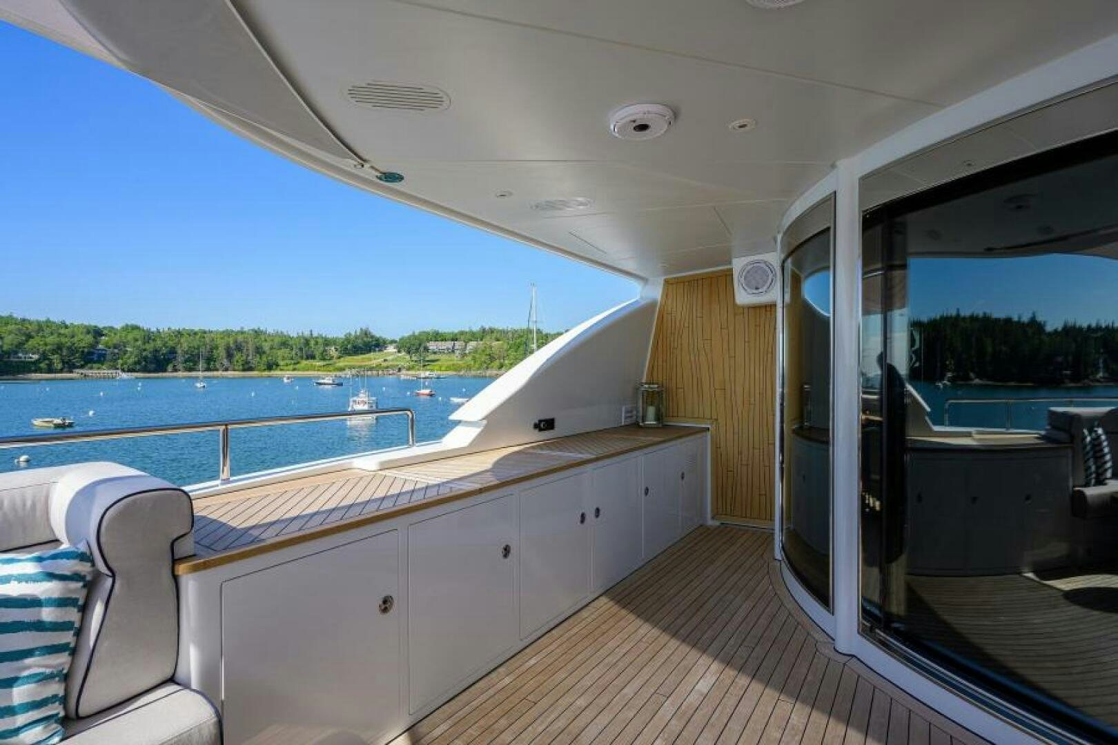 a boat on the water aboard CASTLEFINN Yacht for Sale