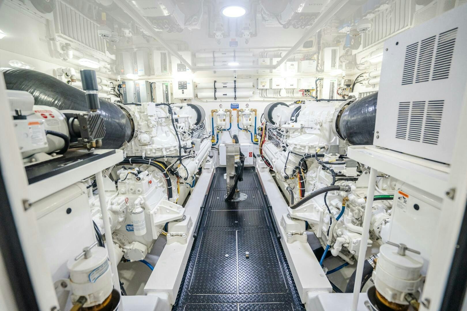 a room with several machines aboard HOORAY Yacht for Sale