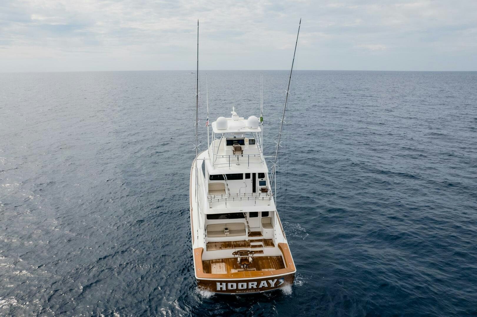 a boat in the water aboard HOORAY Yacht for Sale