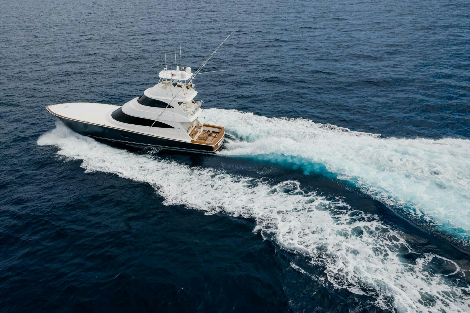 a boat on the water aboard HOORAY Yacht for Sale