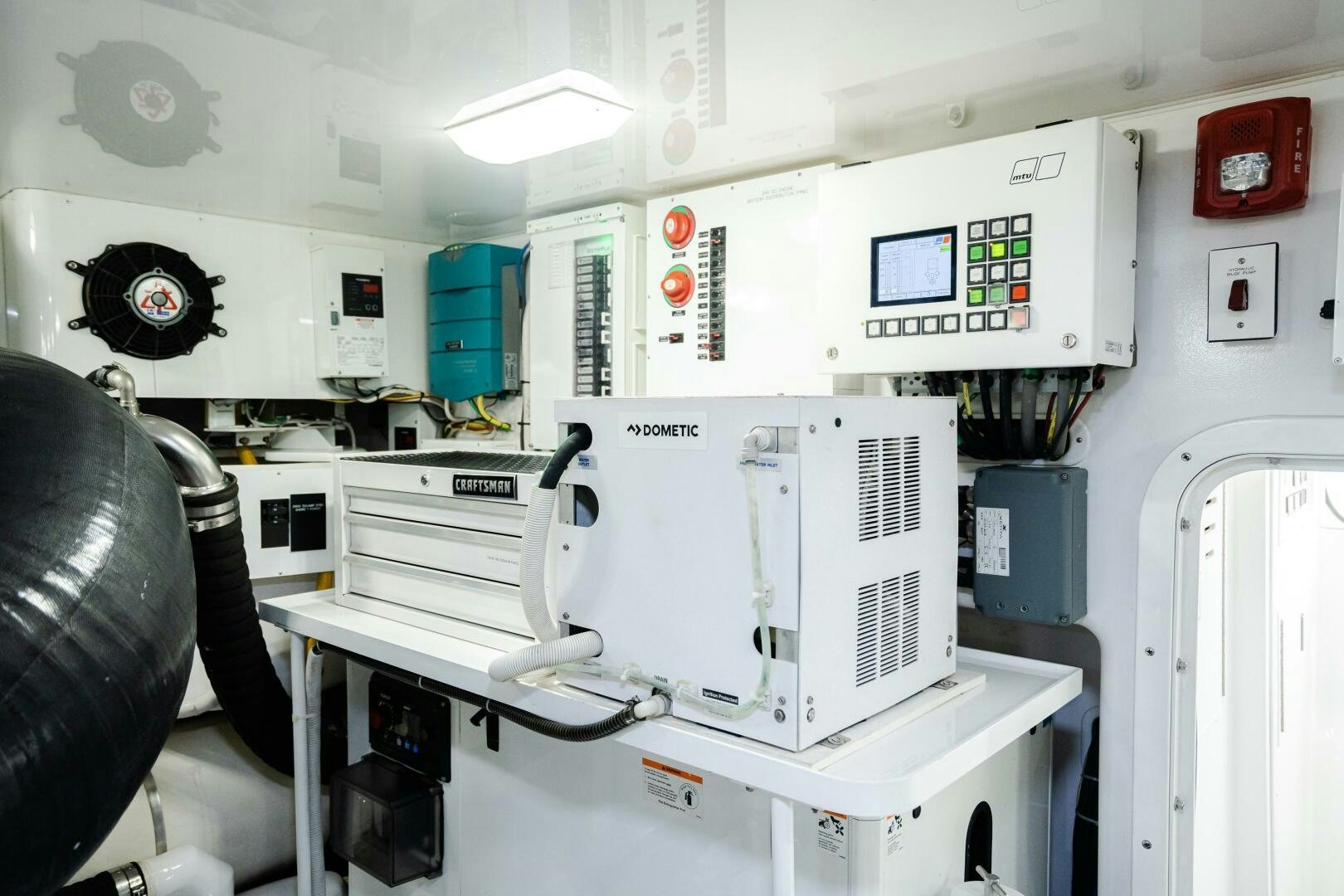 a room with medical equipment aboard HOORAY Yacht for Sale