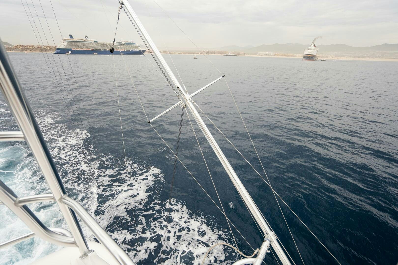 a boat on the water aboard HOORAY Yacht for Sale