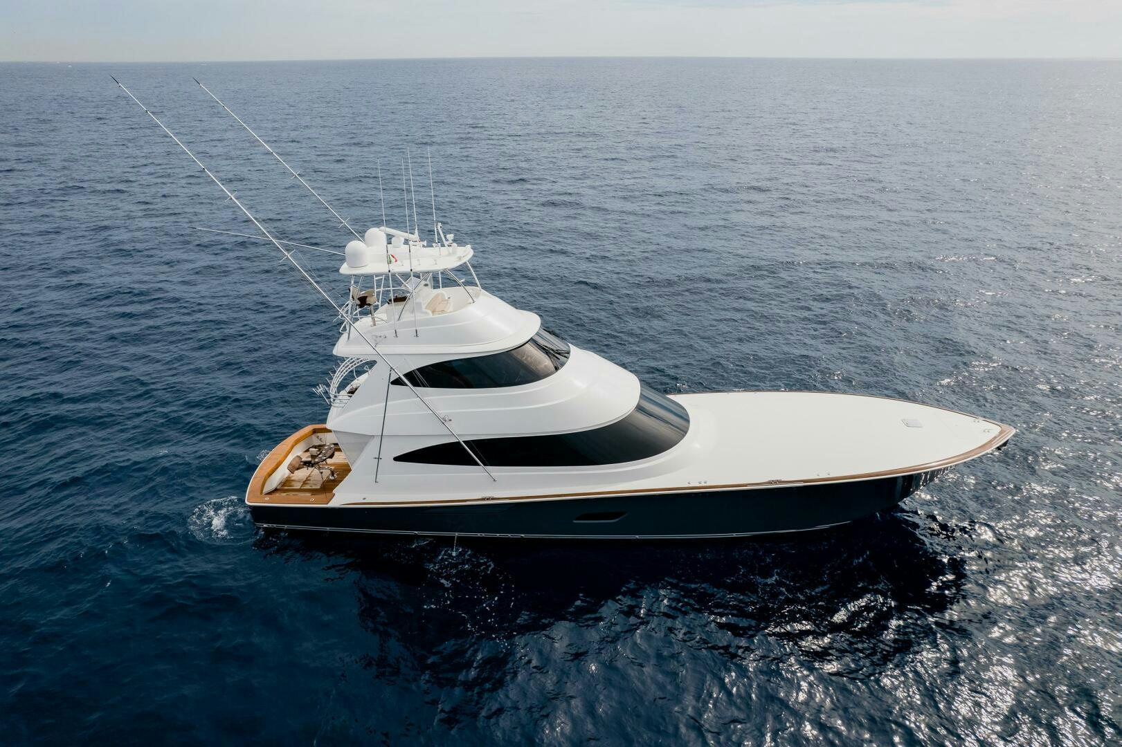 a boat in the water aboard HOORAY Yacht for Sale