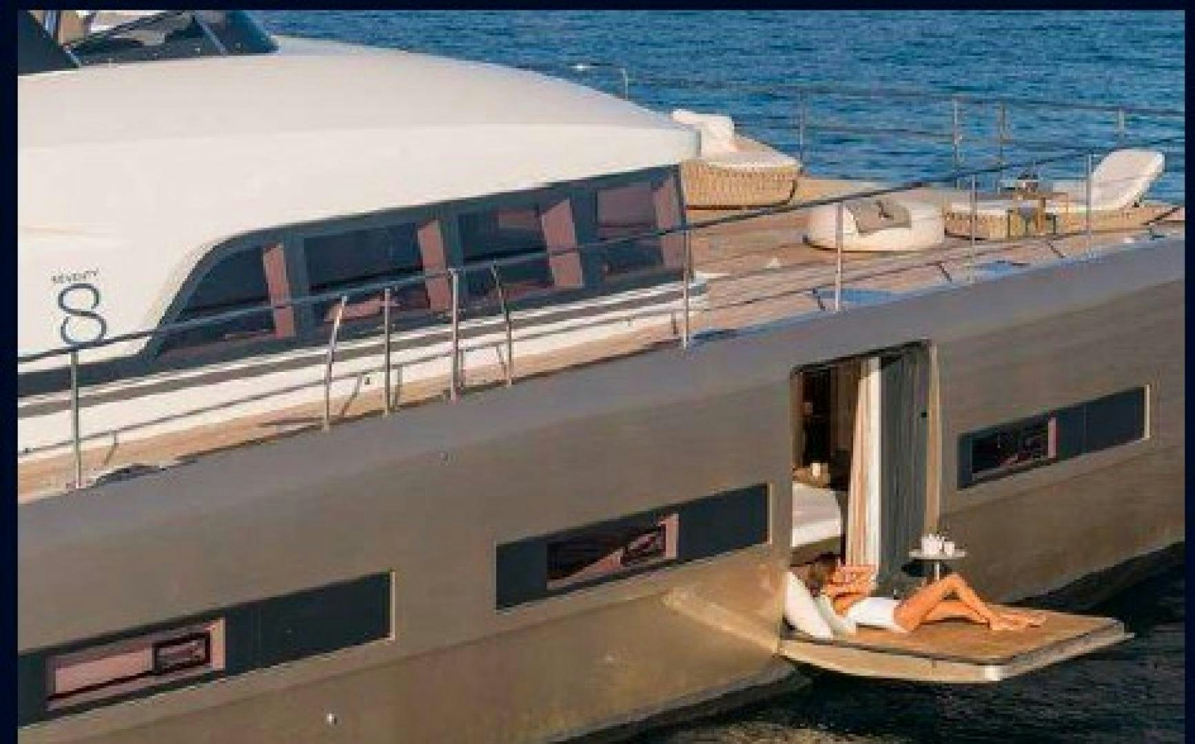 a boat on the water aboard HTC Yacht for Sale