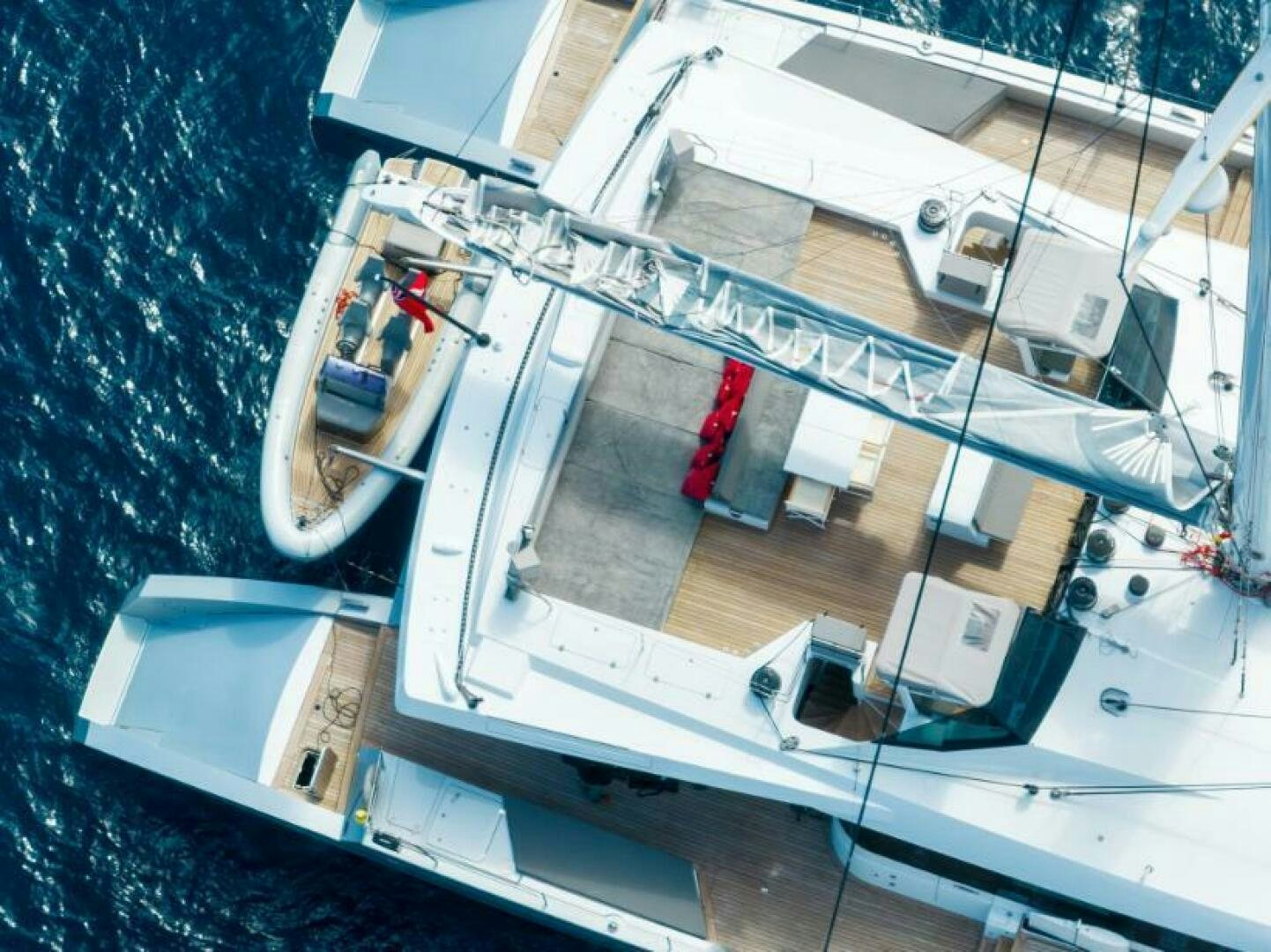 a space shuttle taking off aboard MOUSETRAP Yacht for Sale