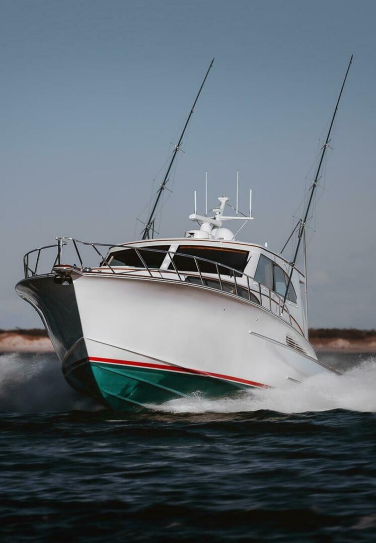 a boat on the water aboard PRIVATEER Yacht for Sale