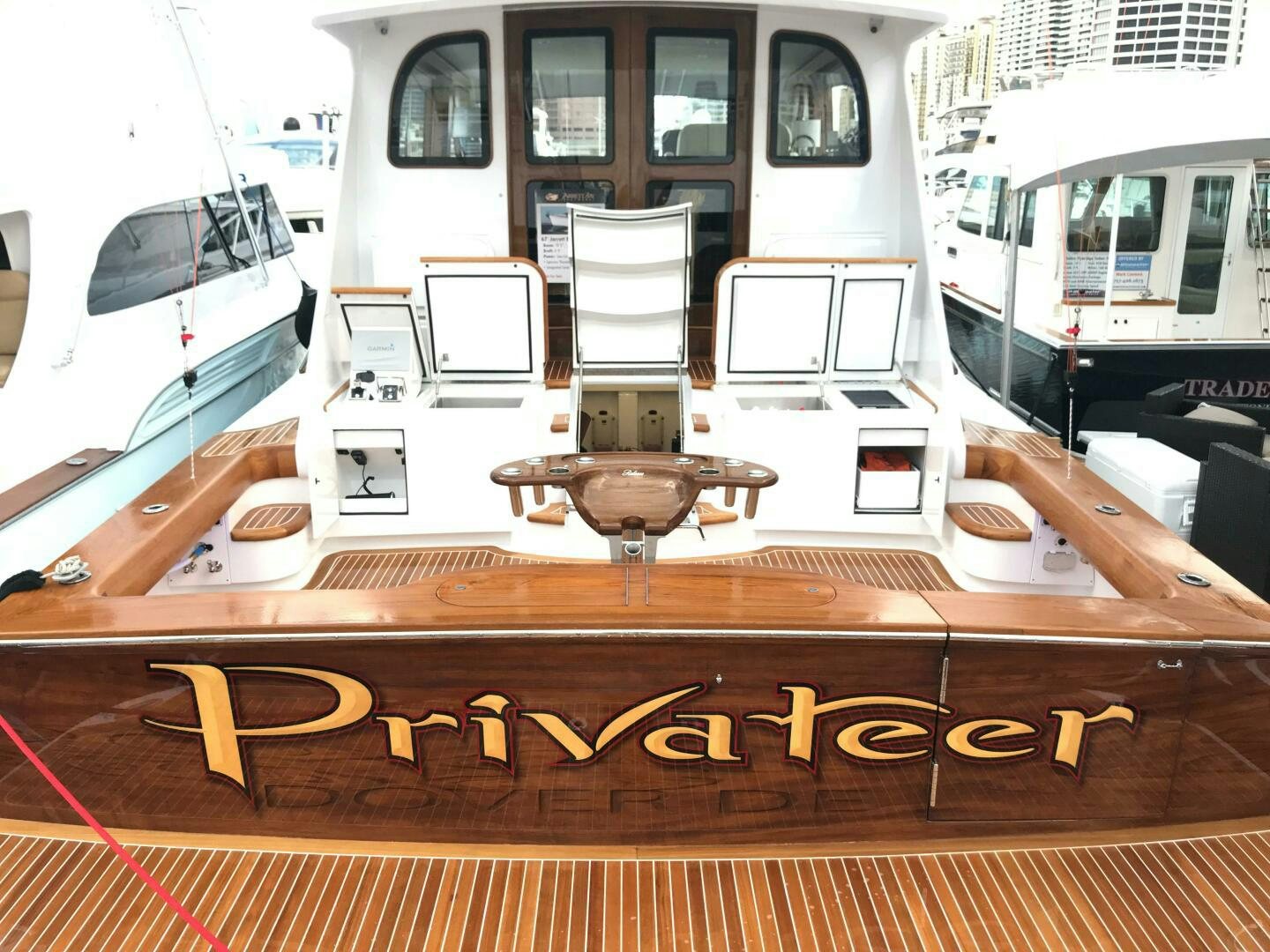 calendar aboard PRIVATEER Yacht for Sale