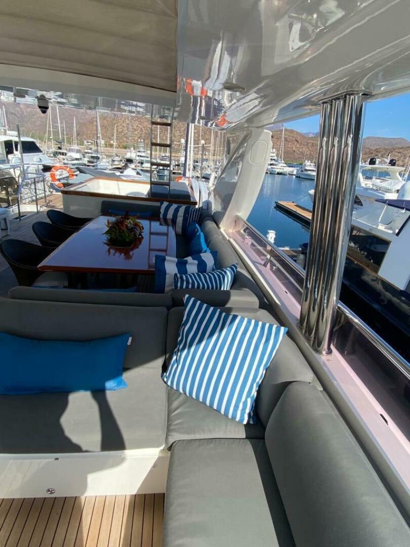 inside of a boat aboard PRINCESS TWO Yacht for Sale