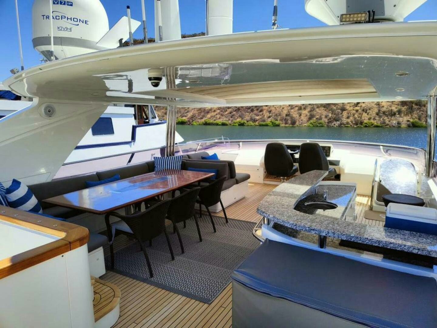 inside of a boat aboard PRINCESS TWO Yacht for Sale