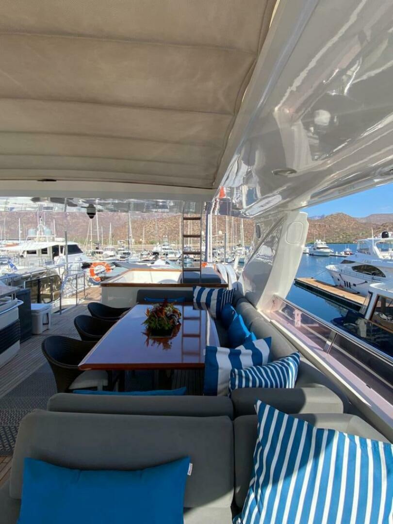 a boat on the water aboard PRINCESS TWO Yacht for Sale