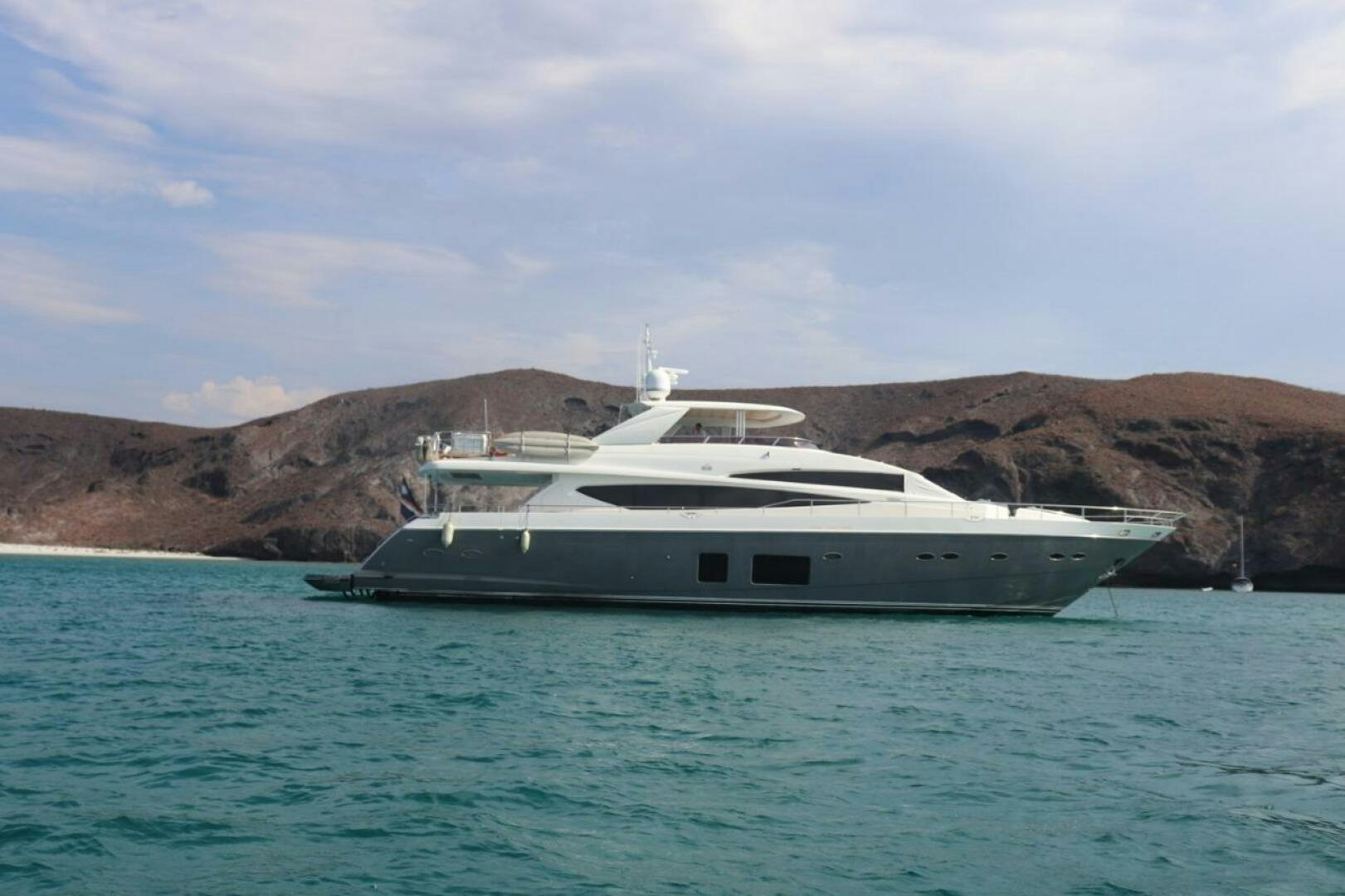 a boat on the water aboard PRINCESS TWO Yacht for Sale