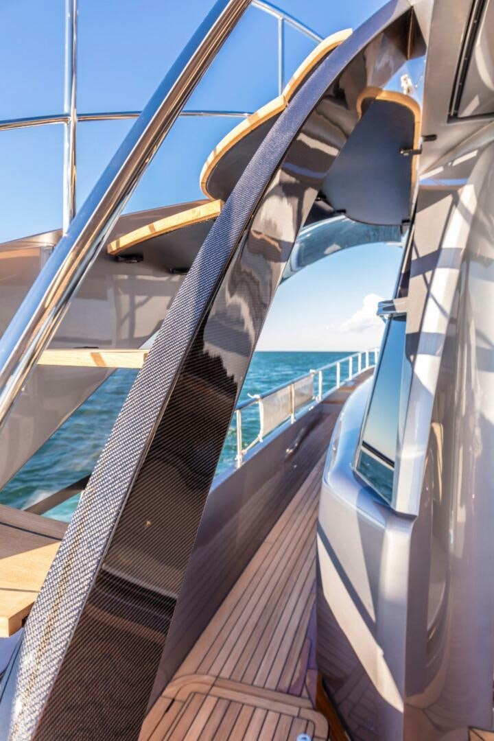 a large metal wheel aboard OUR TRADE Yacht for Sale