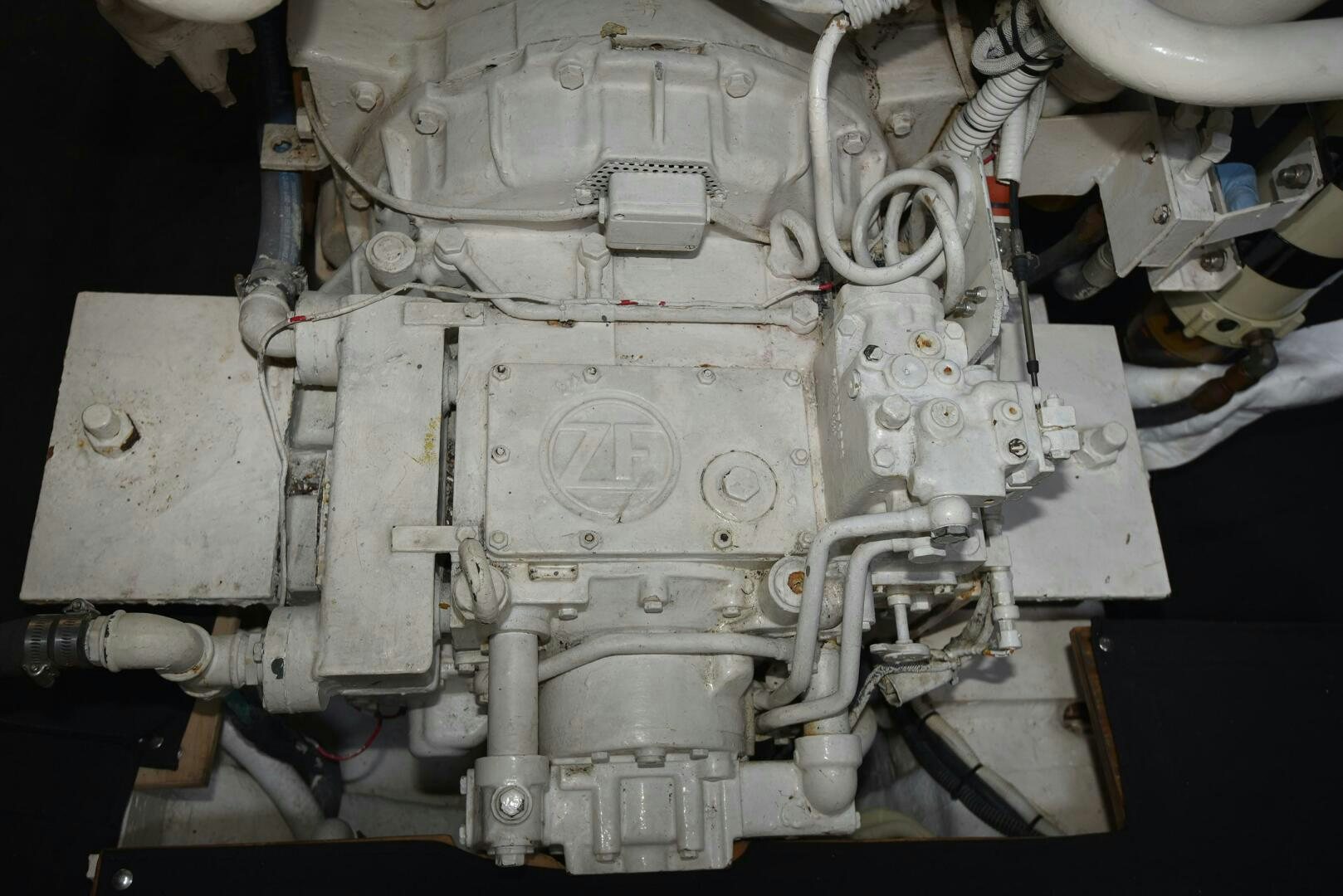 a close-up of a machine aboard PURA VIDA  Yacht for Sale