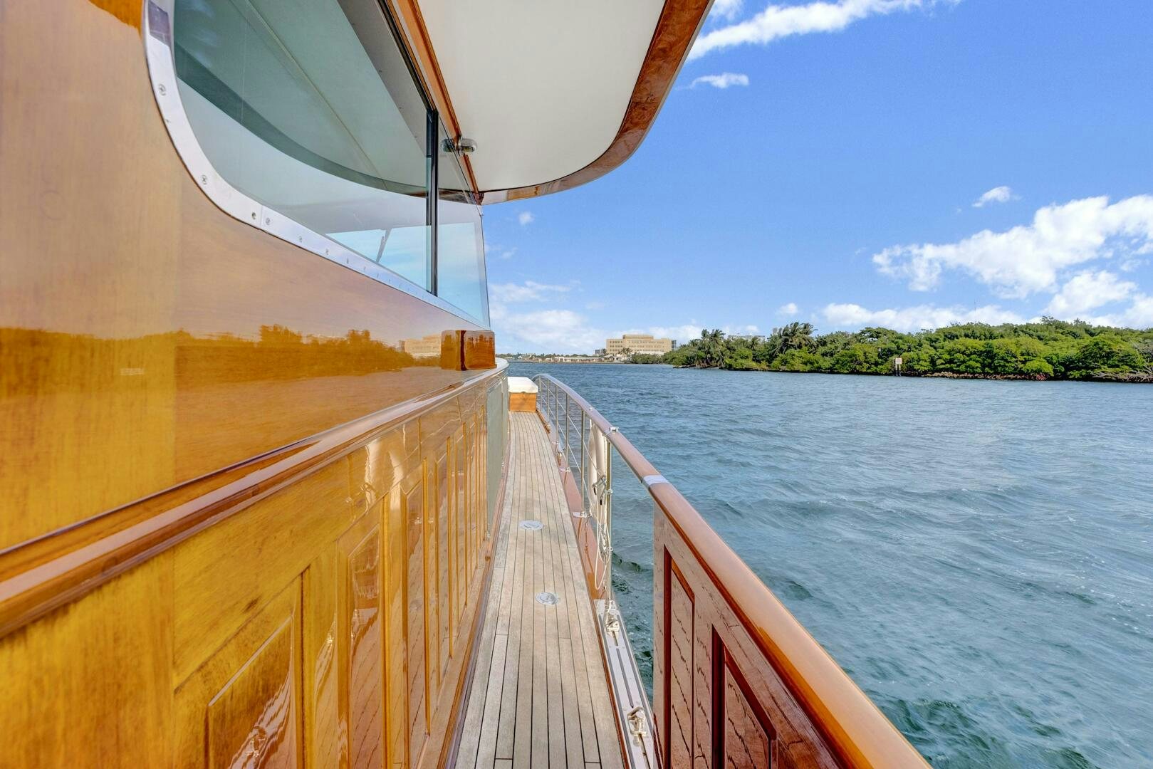 a boat on the water aboard EAGLE Yacht for Sale
