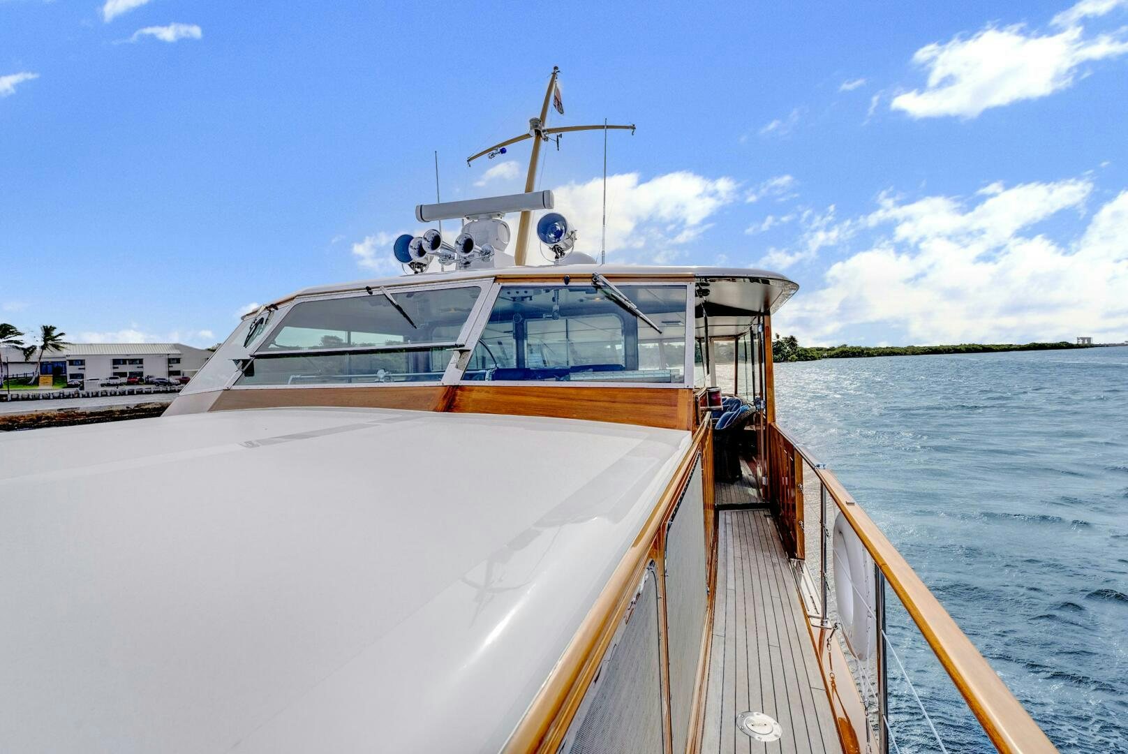 a boat on the water aboard EAGLE Yacht for Sale