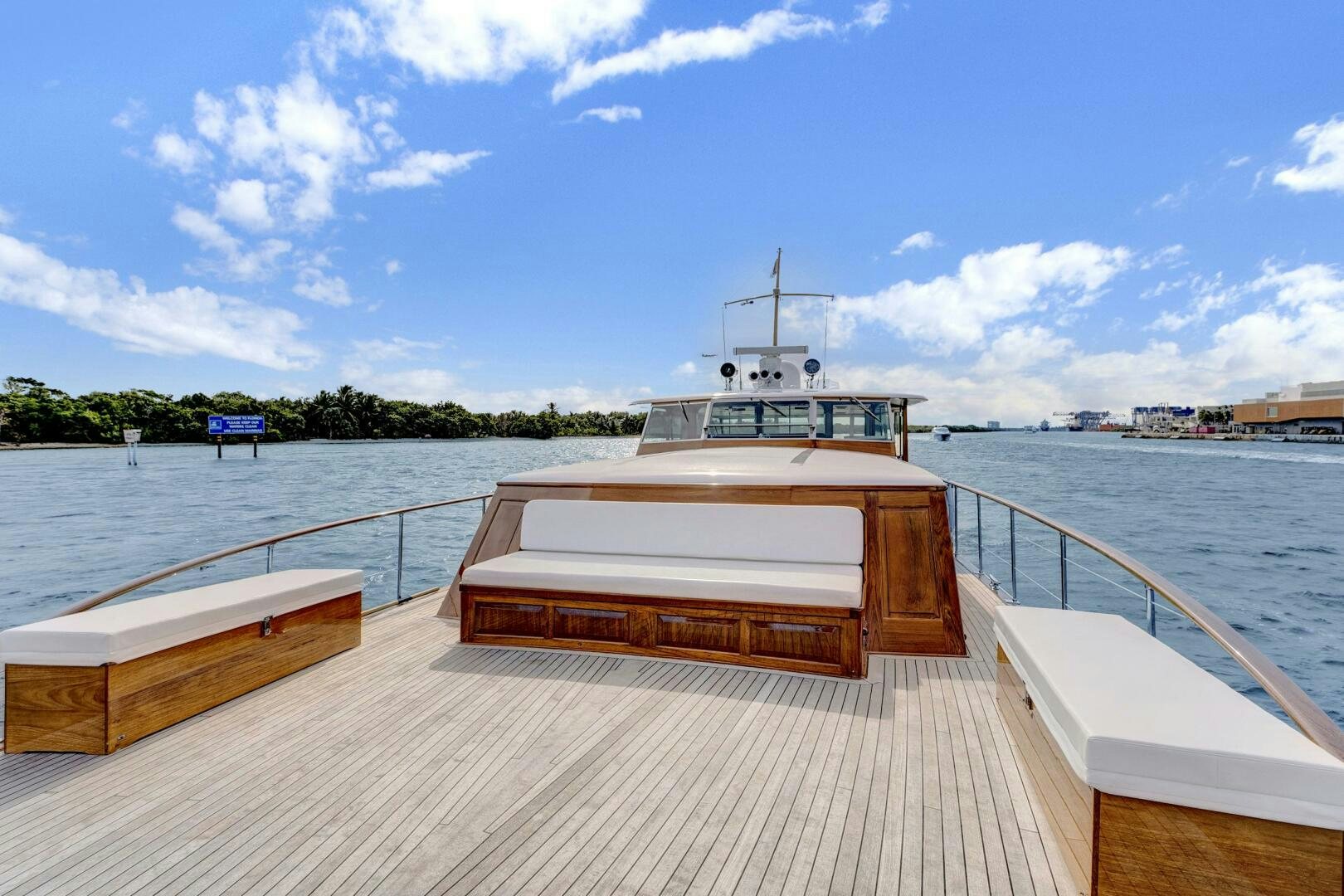 a boat on a dock aboard EAGLE Yacht for Sale