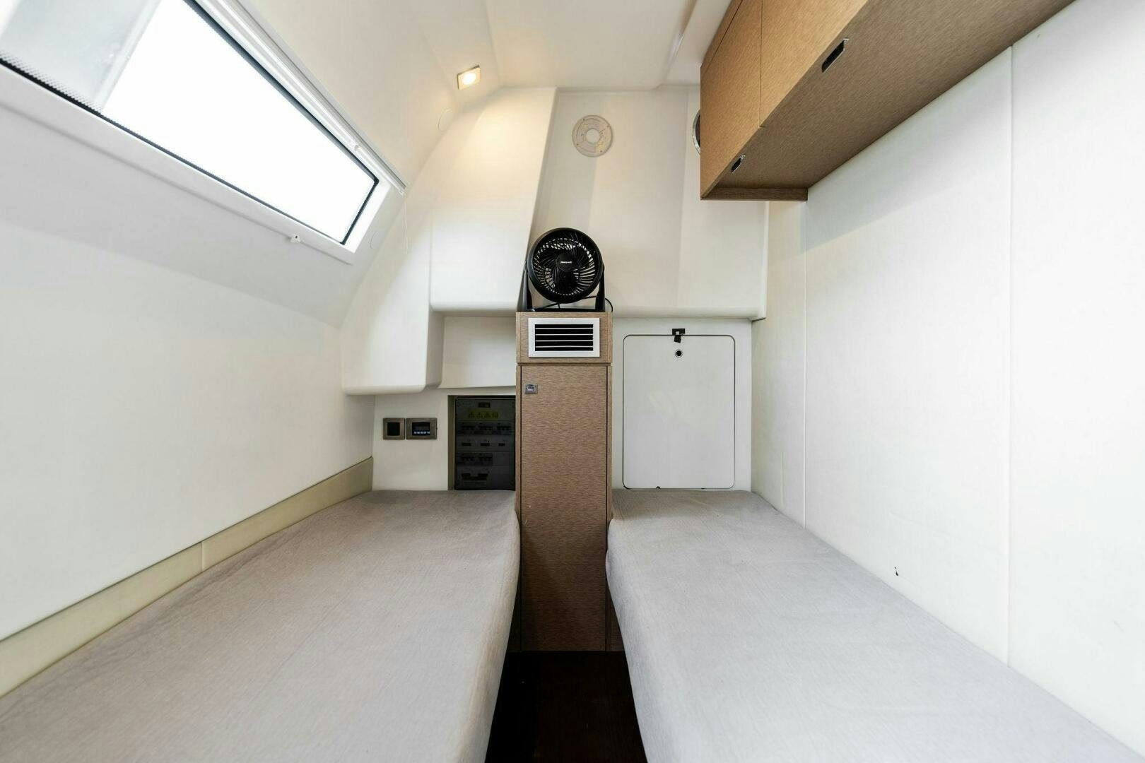 a kitchen with a large oven aboard PRESTIGE WORLDWIDE Yacht for Sale