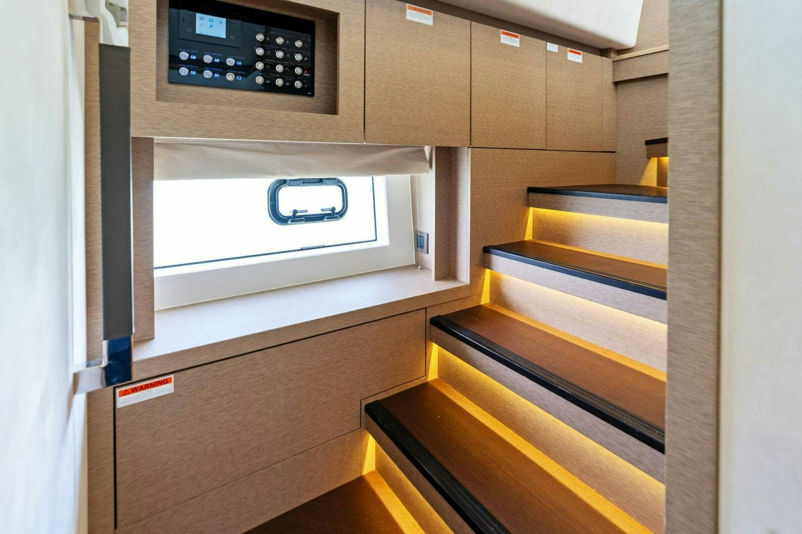 a microwave oven and a microwave oven aboard PRESTIGE WORLDWIDE Yacht for Sale