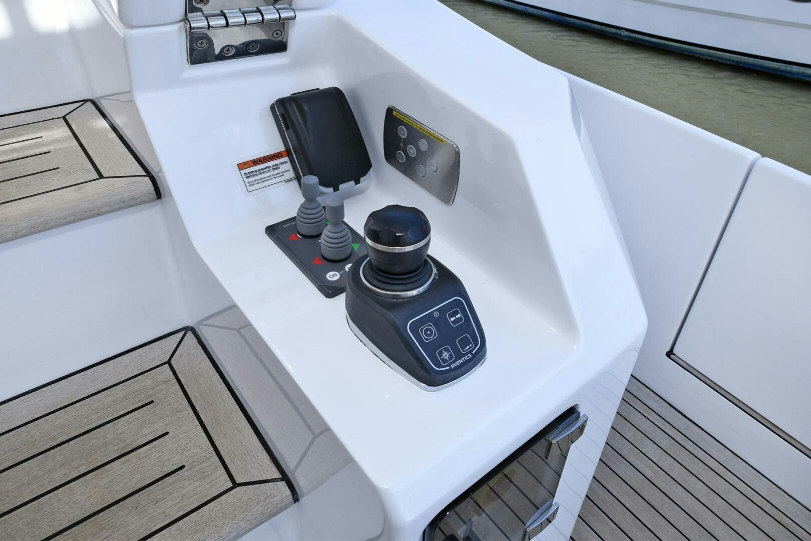 a machine on the counter aboard SLAINTE Yacht for Sale