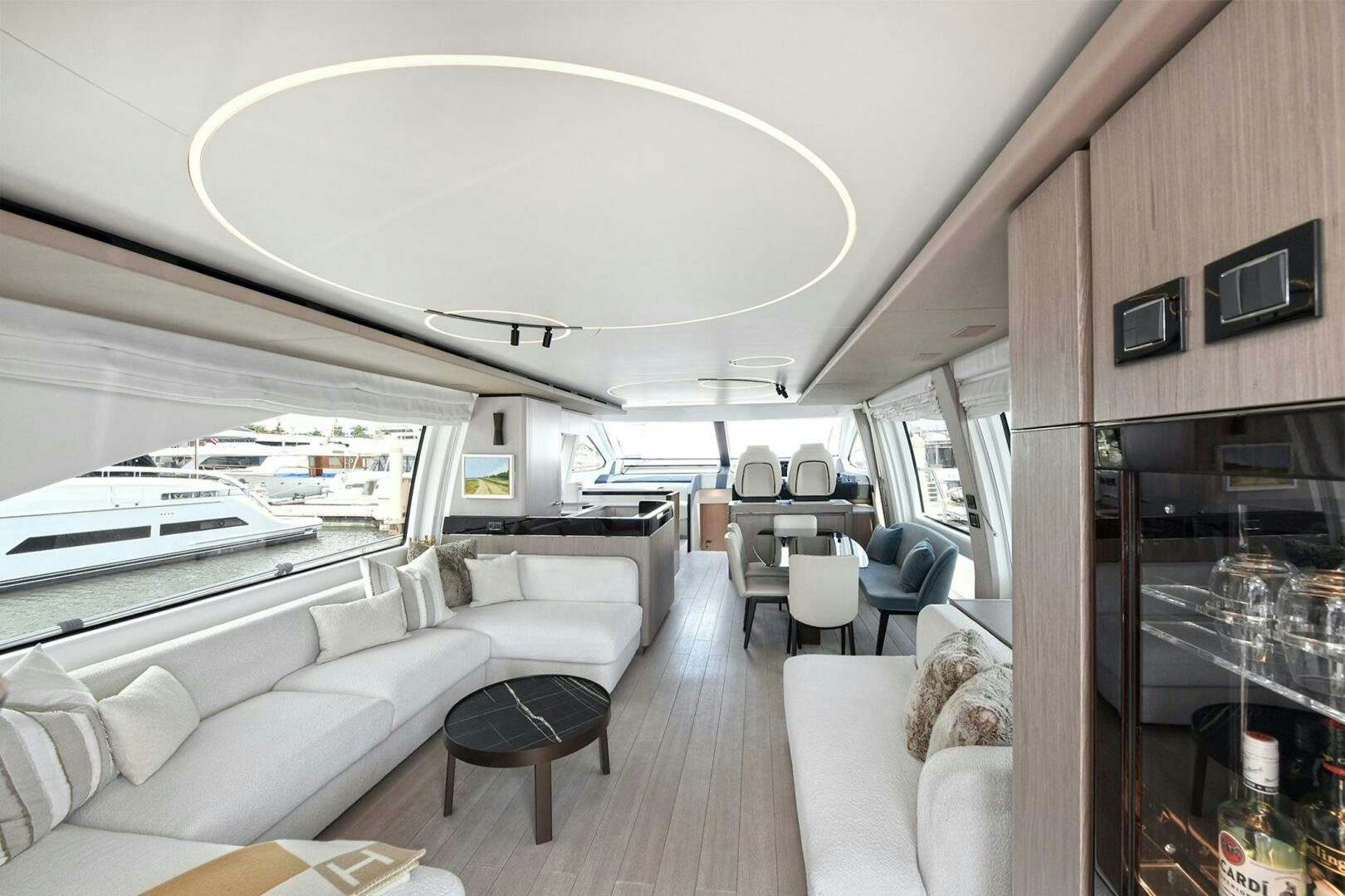 inside of a boat aboard SLAINTE Yacht for Sale