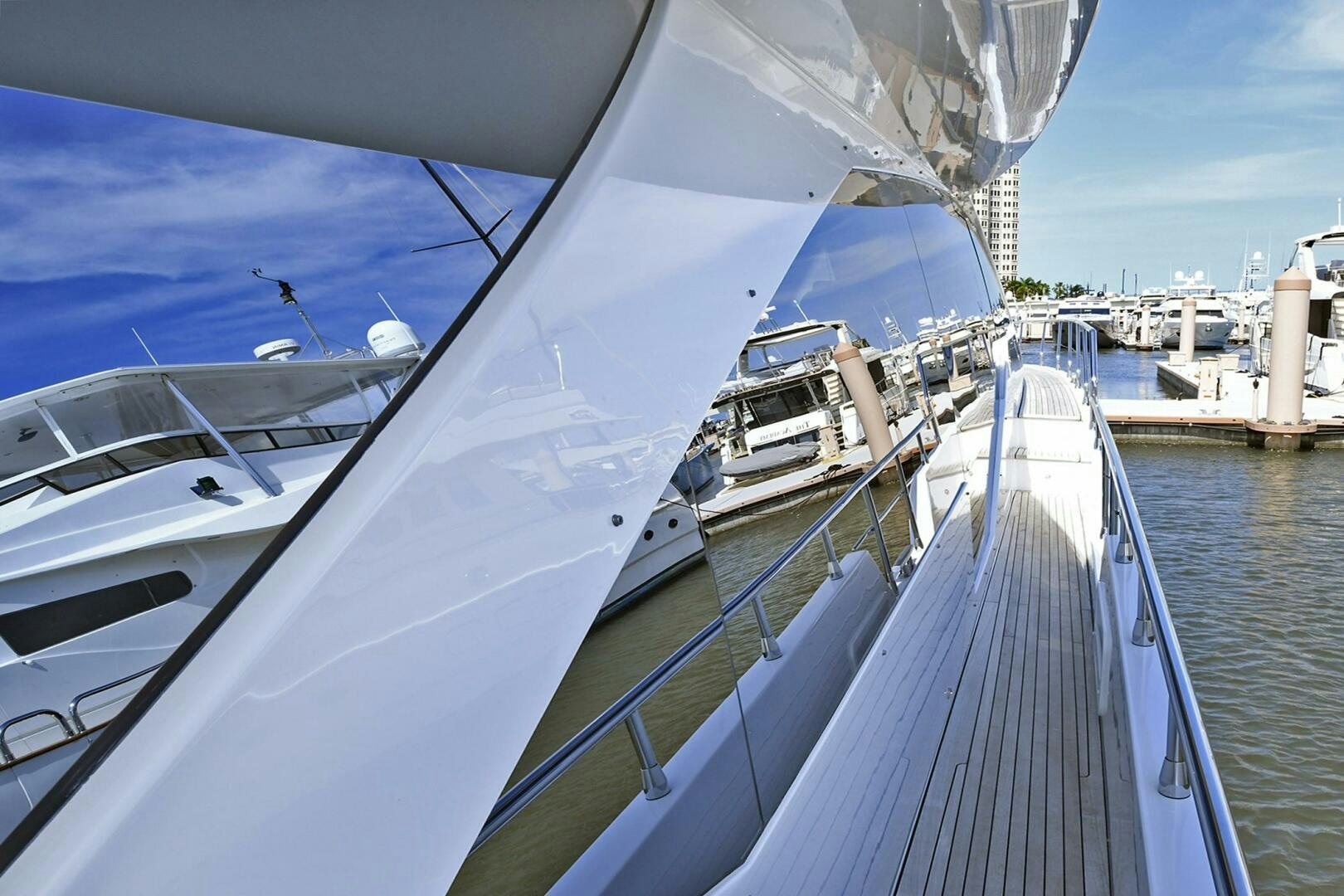 a boat on the water aboard SLAINTE Yacht for Sale