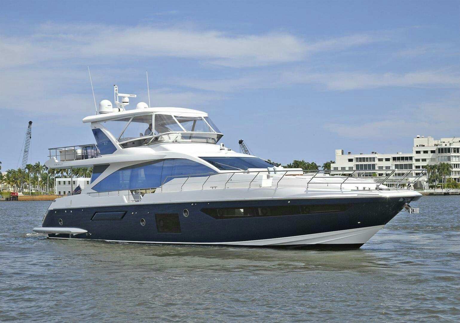 a boat on the water aboard SLAINTE Yacht for Sale
