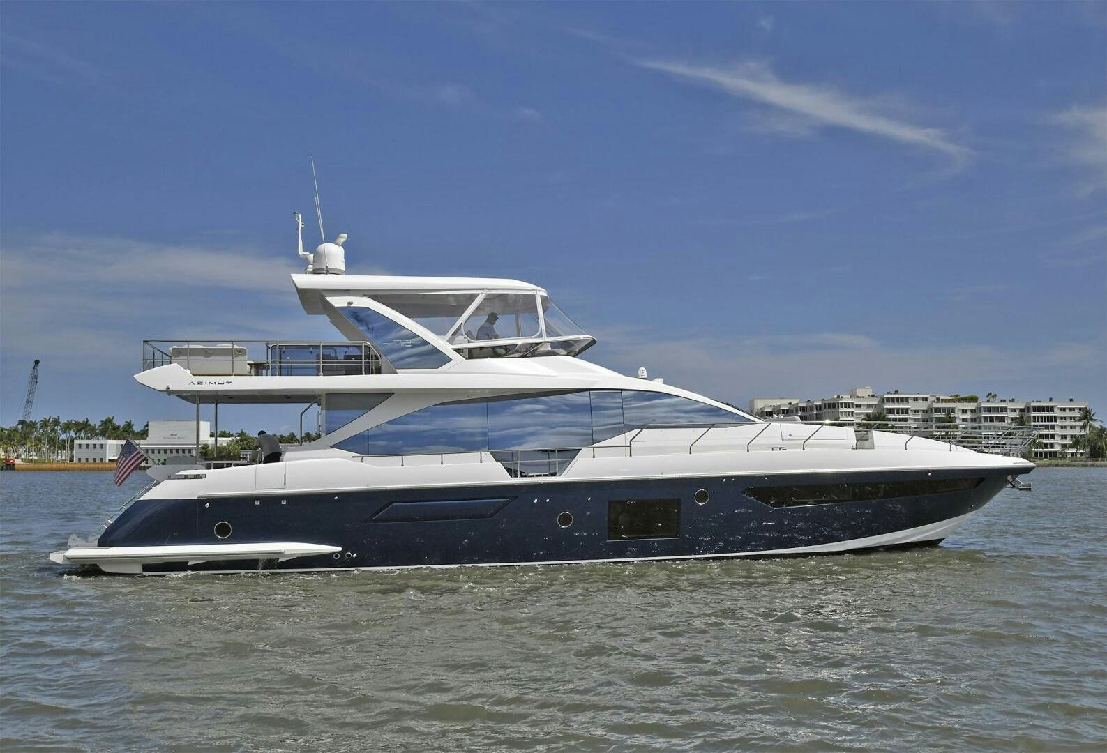a boat on the water aboard SLAINTE Yacht for Sale