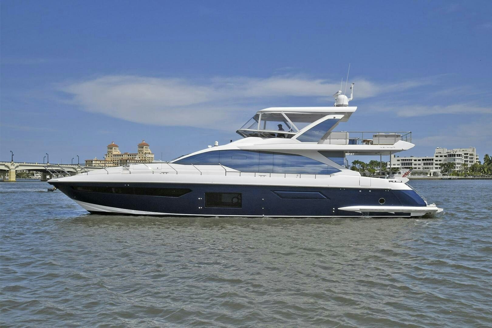 a large white yacht aboard SLAINTE Yacht for Sale