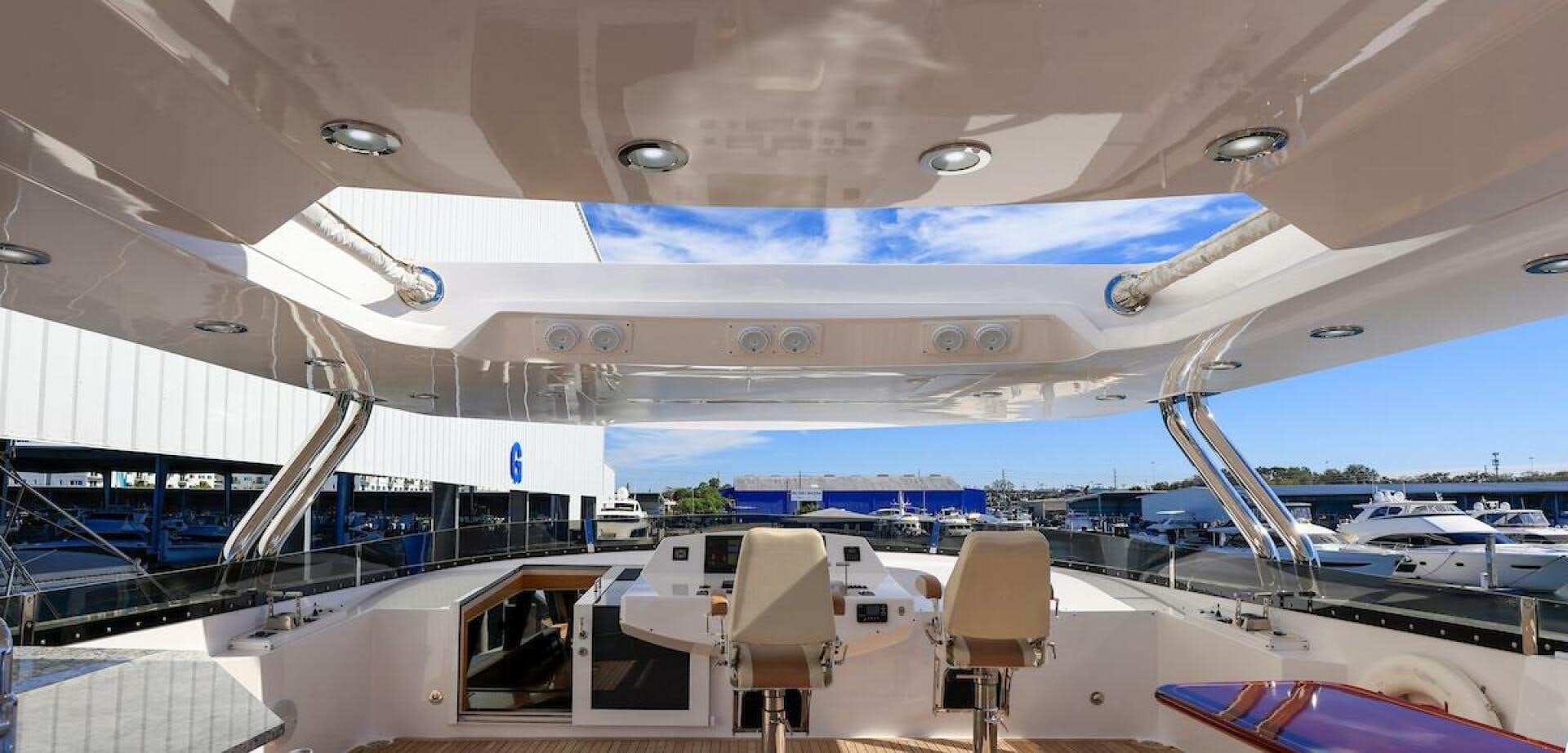 inside of an airplane aboard NORTH COAST Yacht for Sale